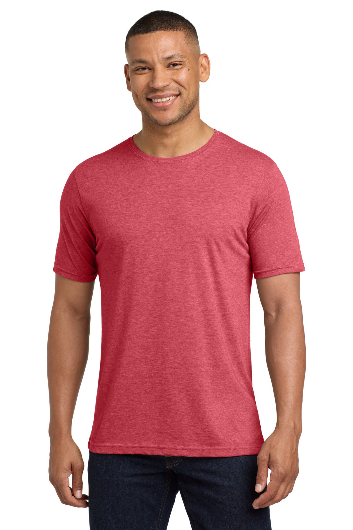 Next Level Apparel  Adult Poly/Cotton Tee. NL6200 - Red
