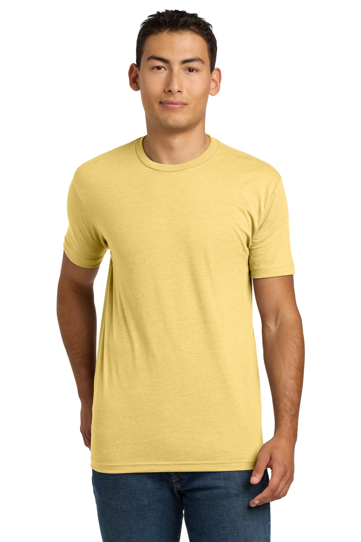 Next Level Apparel Adult CVC Tee. NL6210 - Banana Cream