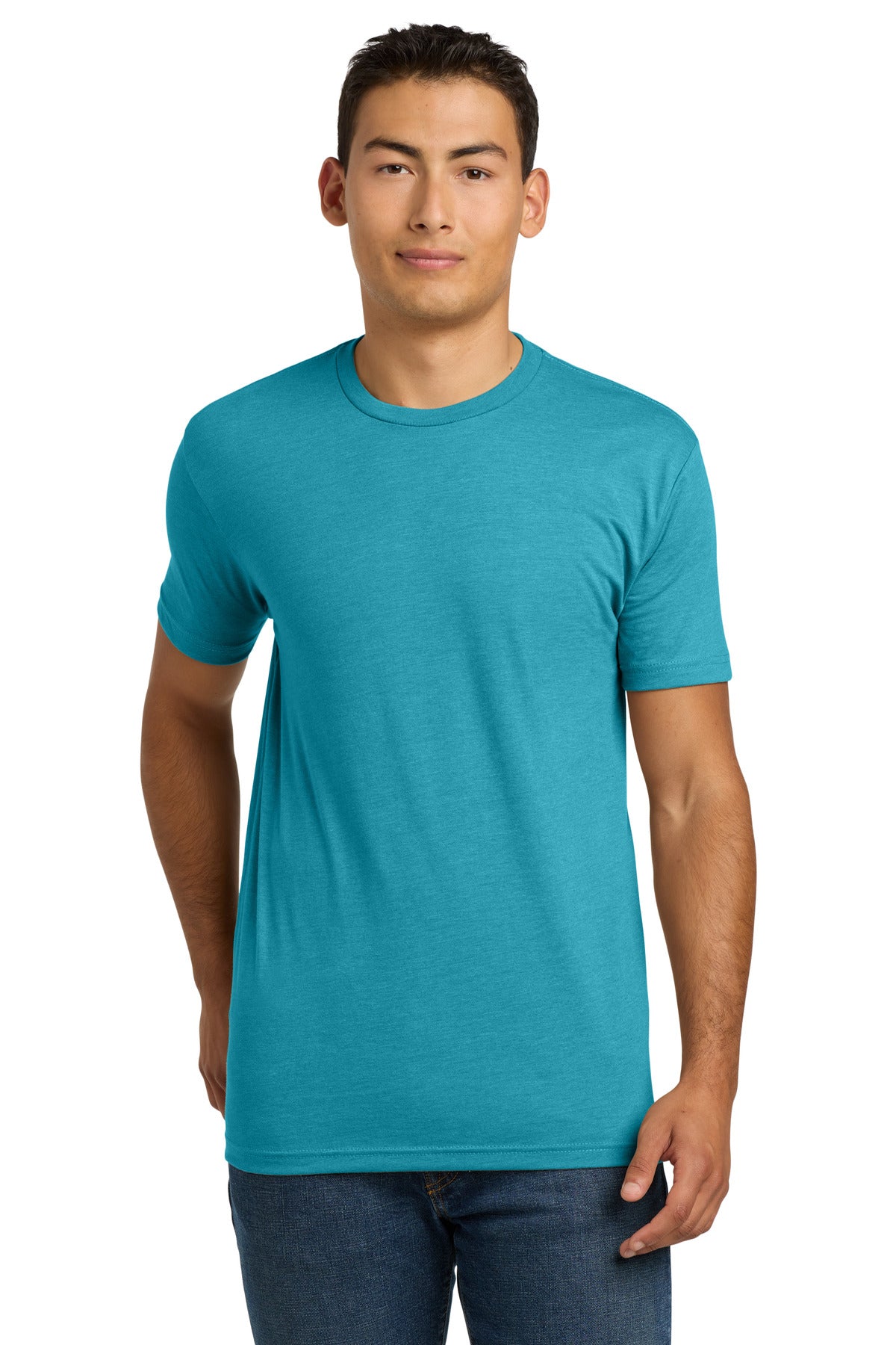 Next Level Apparel Adult CVC Tee. NL6210 - Bondi Blue