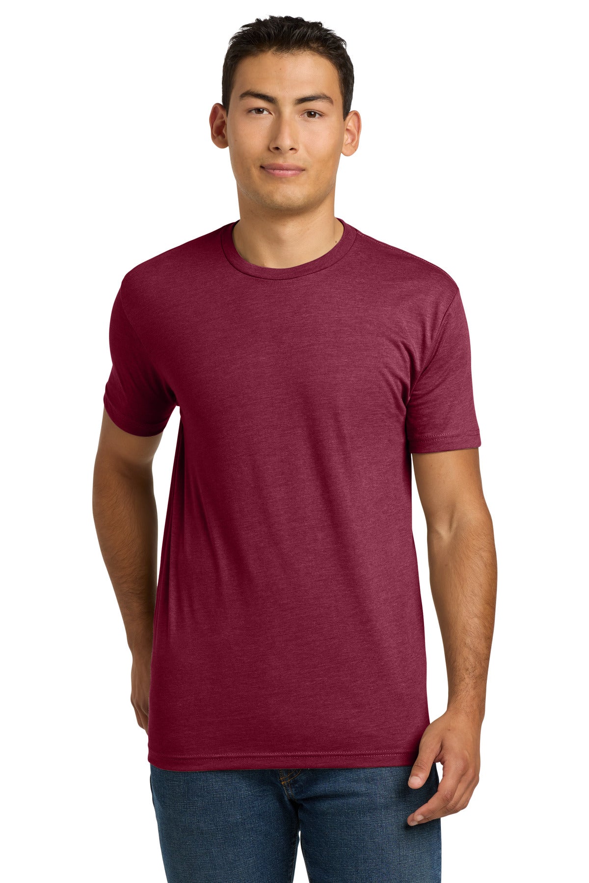 Next Level Apparel Adult CVC Tee. NL6210 - Cardinal