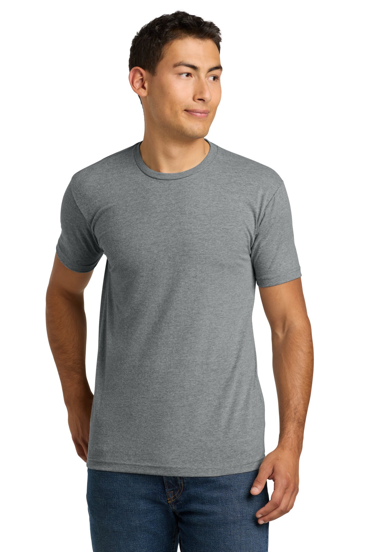 Next Level Apparel Adult CVC Tee. NL6210 - Dark Heather Gray