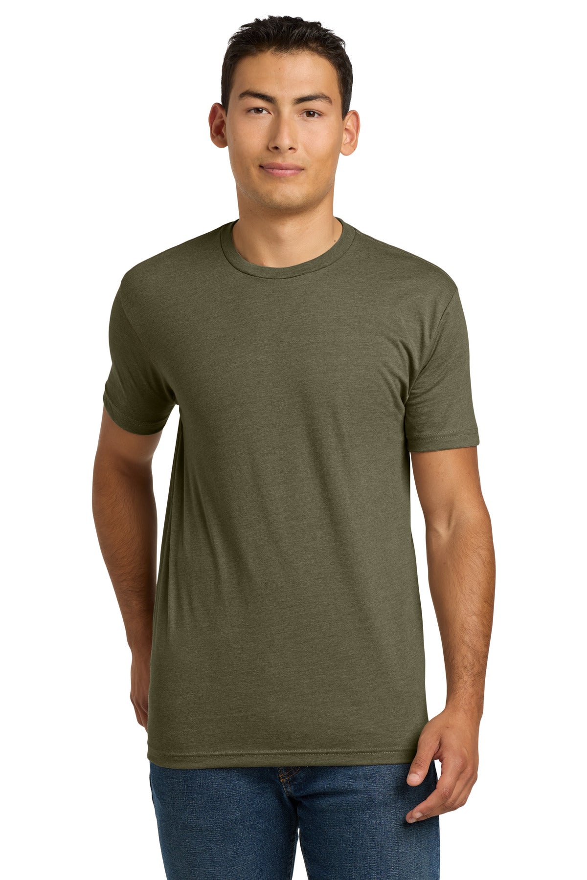 Next Level Apparel Adult CVC Tee. NL6210 - Military Green