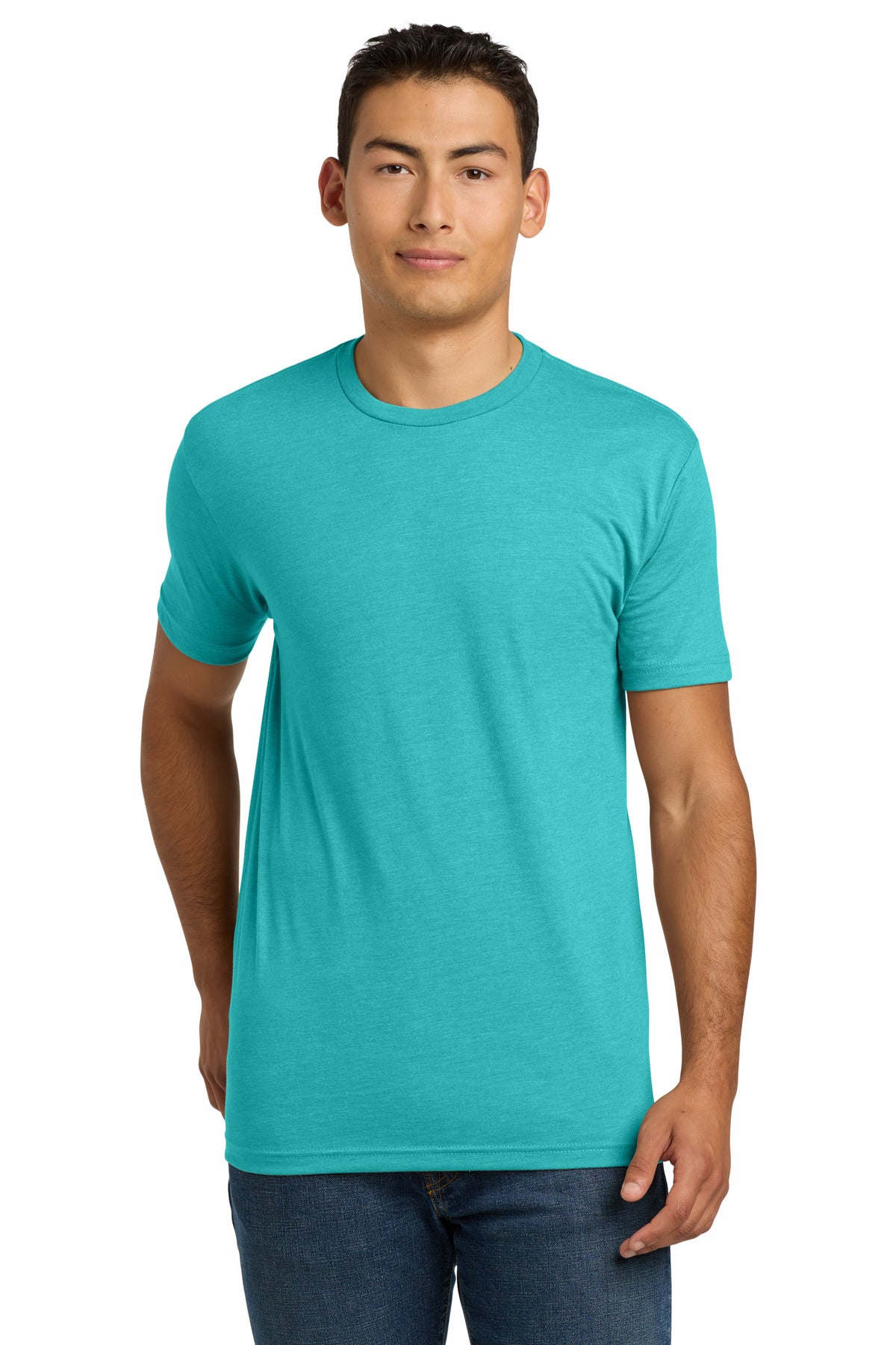 Next Level Apparel Adult CVC Tee. NL6210 - Tahiti Blue