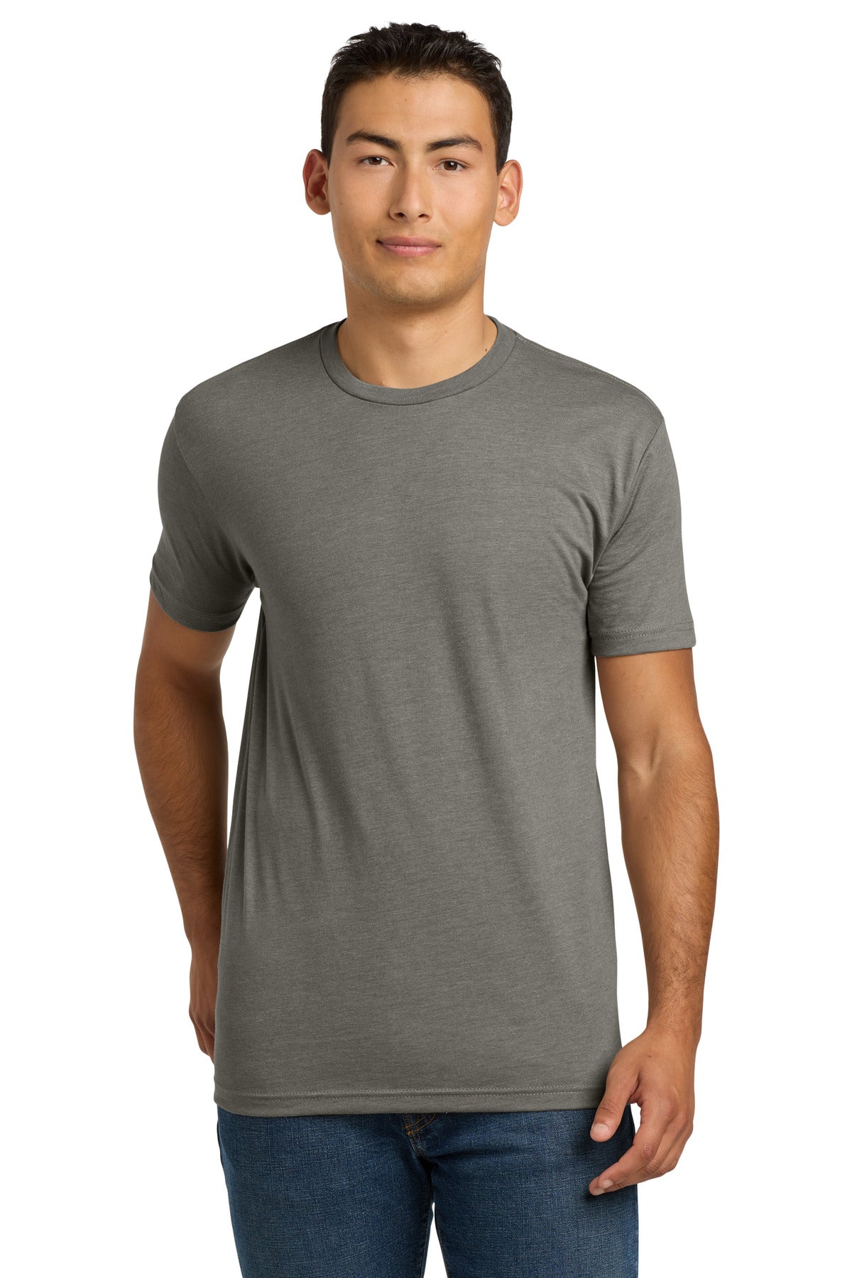 Next Level Apparel Adult CVC Tee. NL6210 - Warm Gray