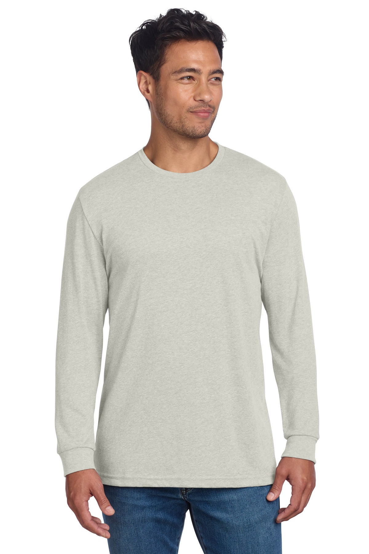 Next Level Apparel Adult CVC Long Sleeve Tee NL6211 - Sand