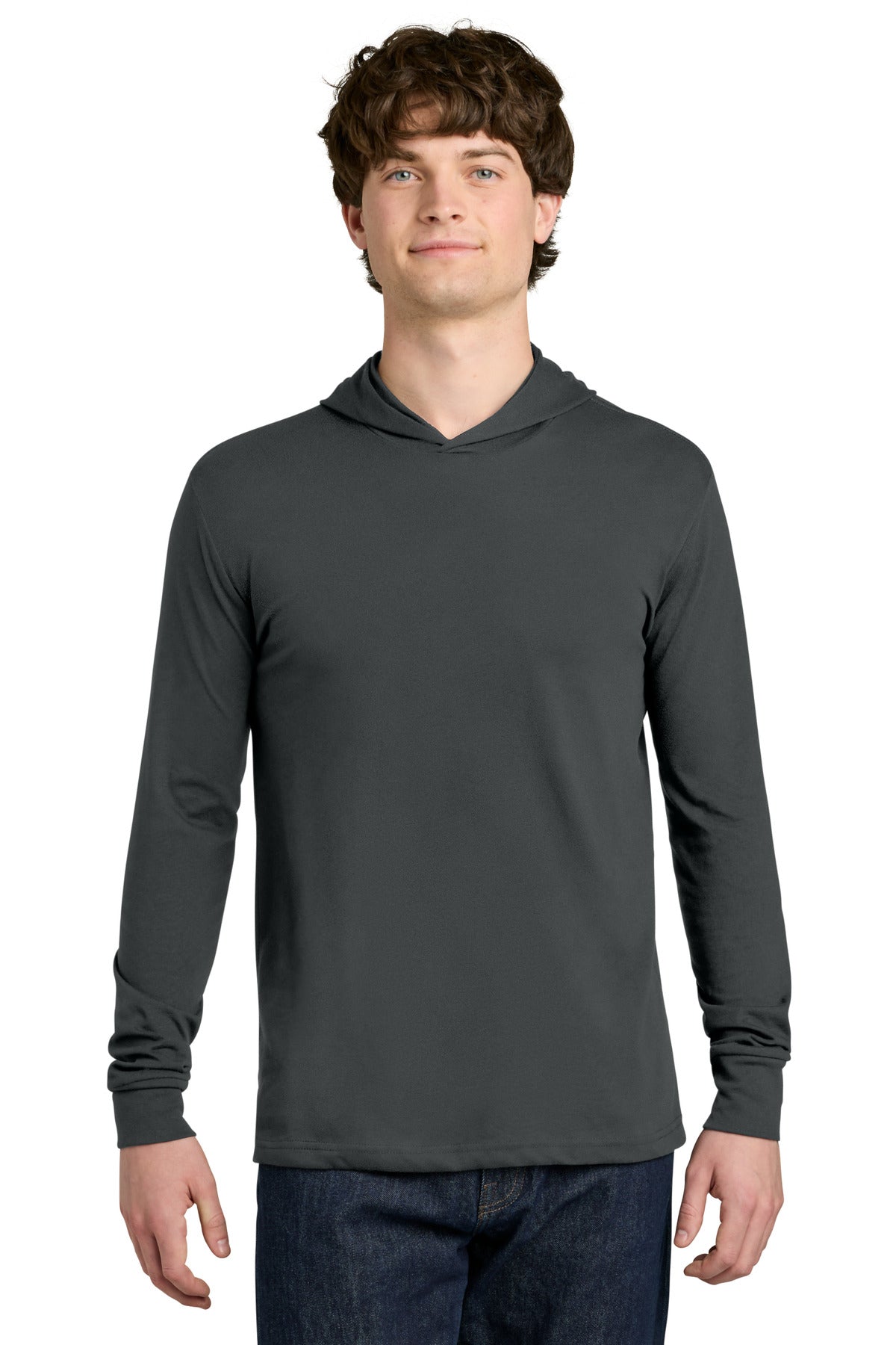 Next Level Apparel CVC Long Sleeve Hoodie NL6221 - Charcoal