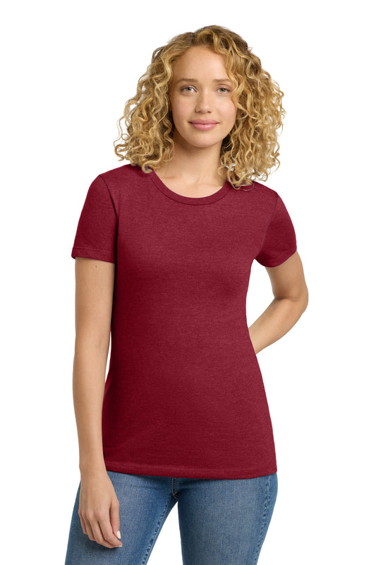 Next Level Apparel  Women's CVC Tee. NL6610 - Cardinal
