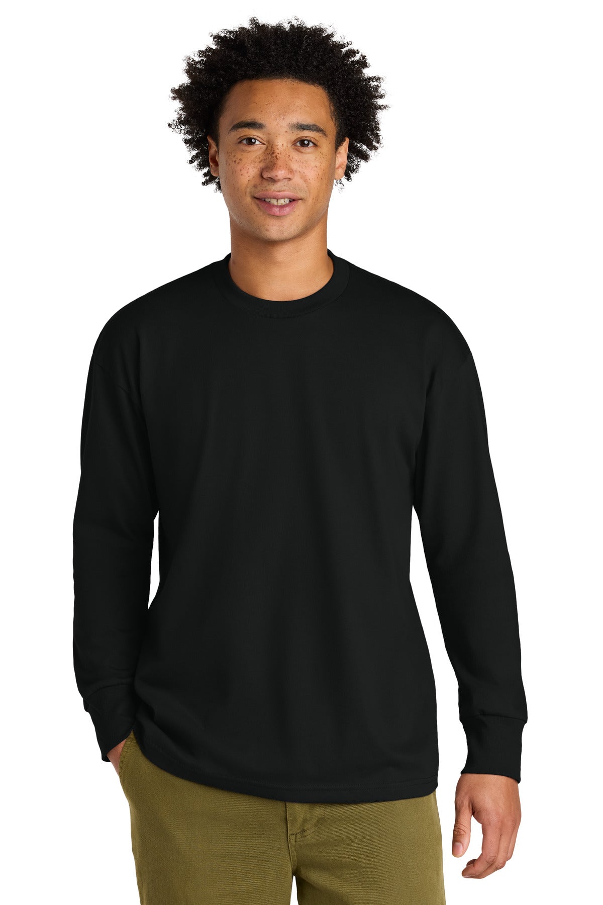 Next Level Apparel Heavyweight Long Sleeve Tee NL7211 - Black