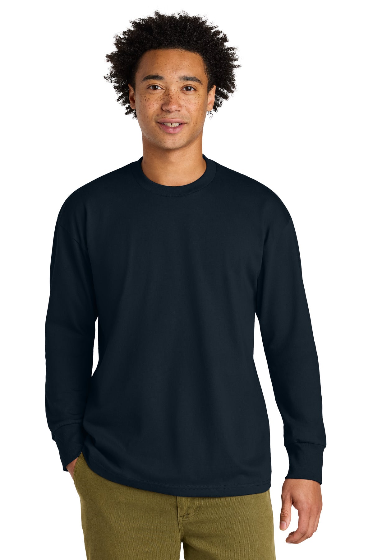 Next Level Apparel Heavyweight Long Sleeve Tee NL7211 - Midnight Navy