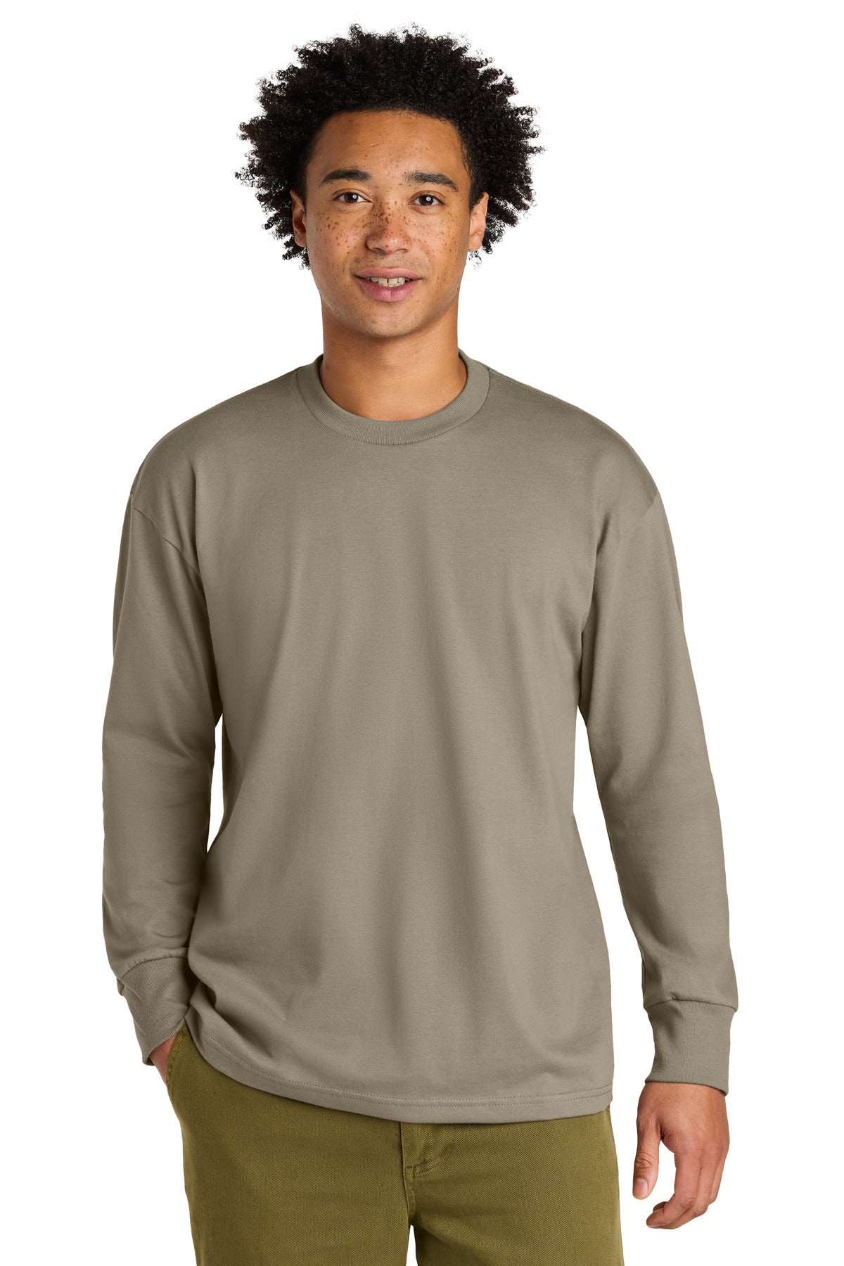 Next Level Apparel Heavyweight Long Sleeve Tee NL7211 - Tan