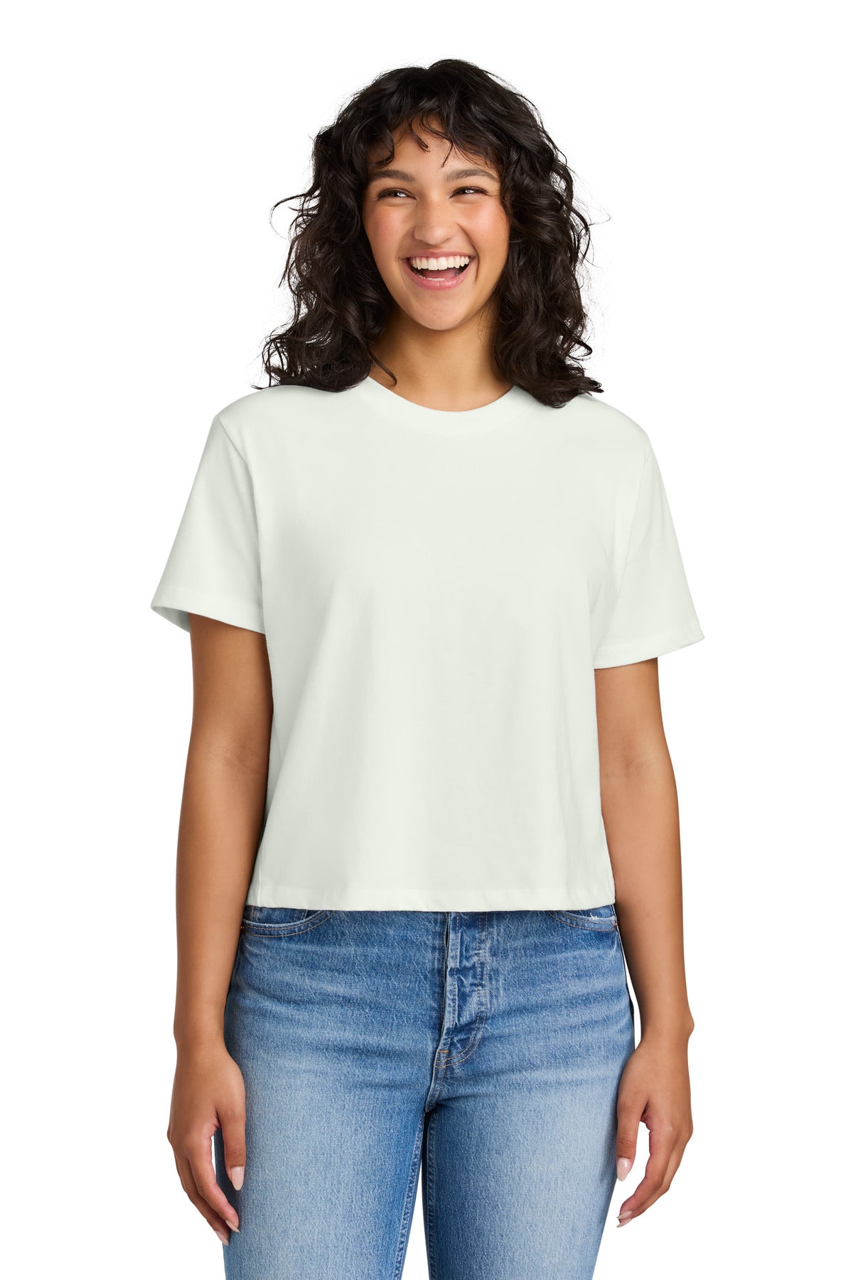 Next Level Apparel Women's Heavyweight Boxy Tee NL7610 - Bone