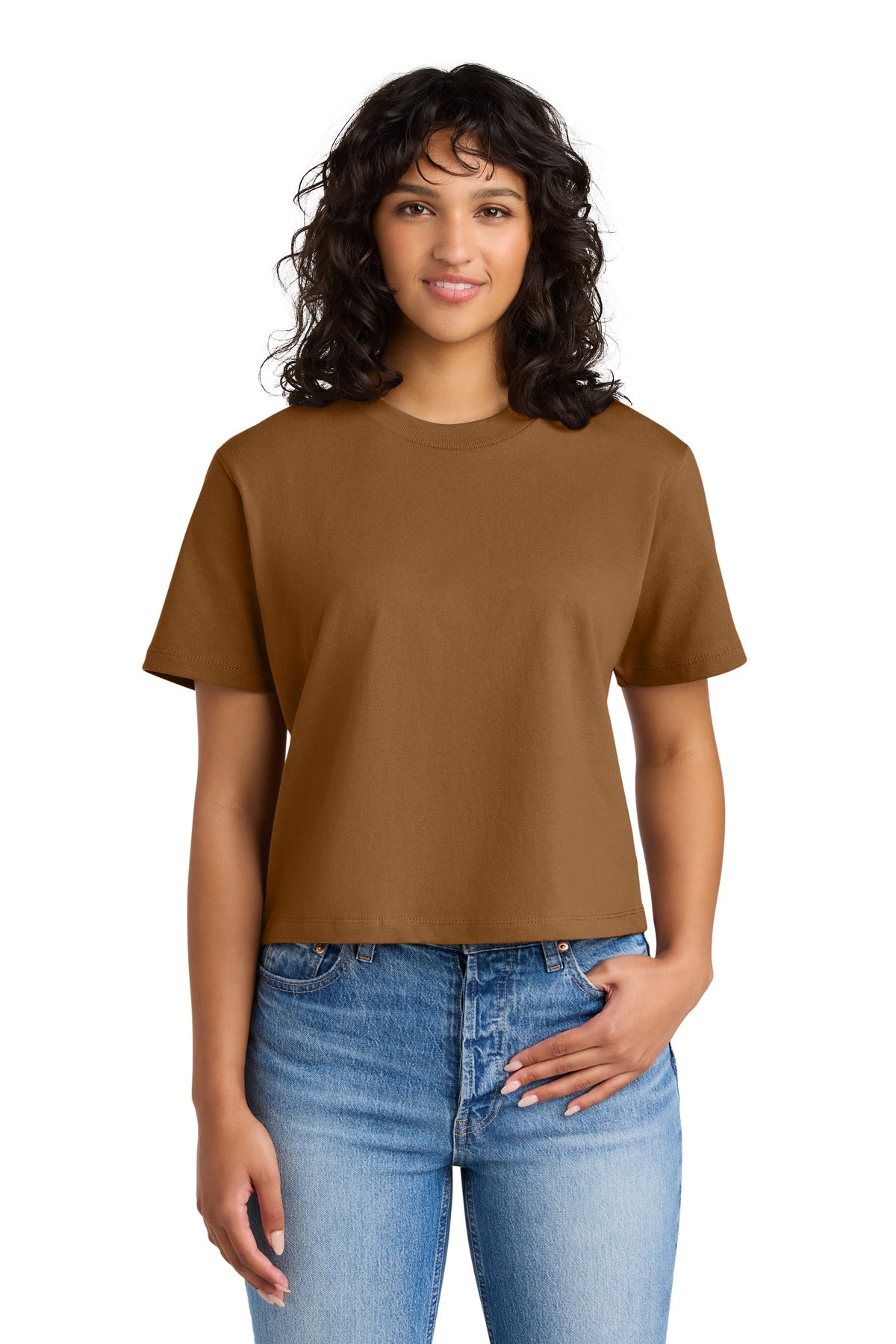 Next Level Apparel Women's Heavyweight Boxy Tee NL7610 - Clay