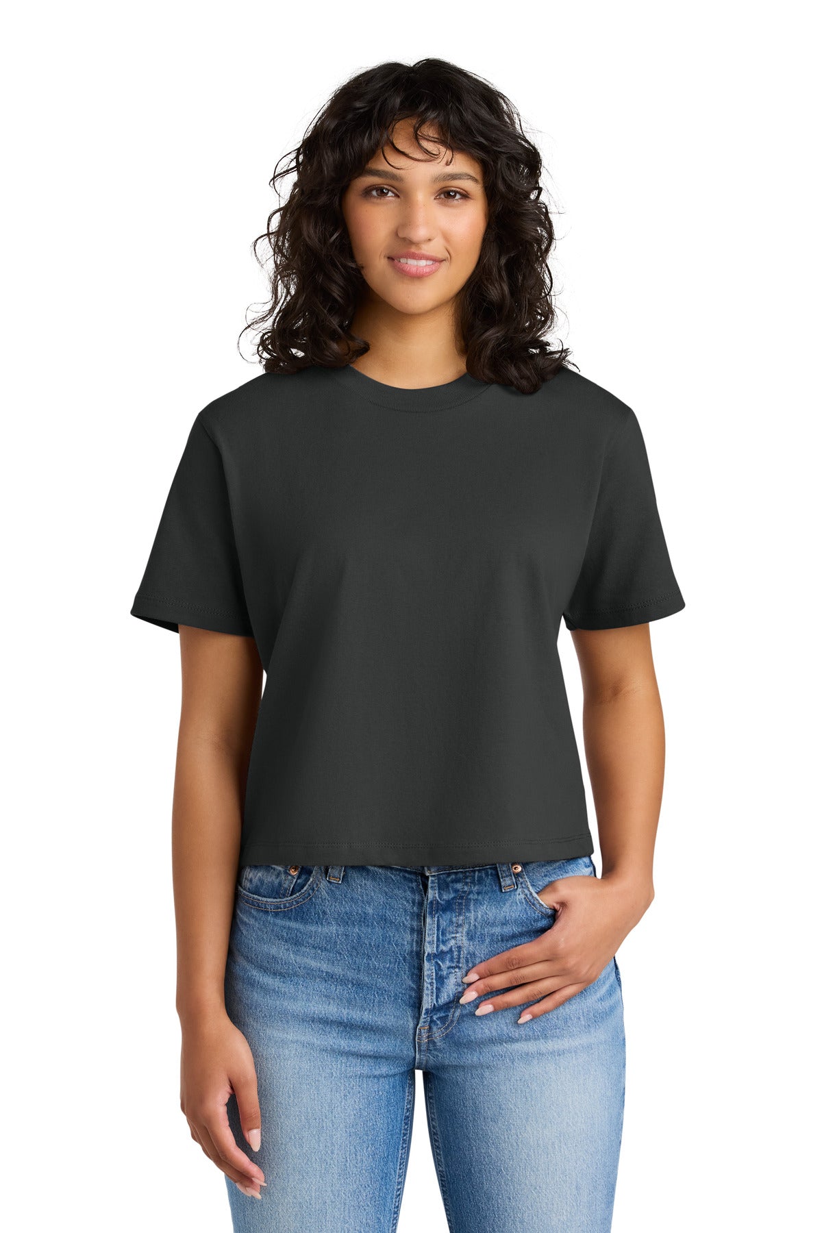 Next Level Apparel Women's Heavyweight Boxy Tee NL7610 - Graphite Black
