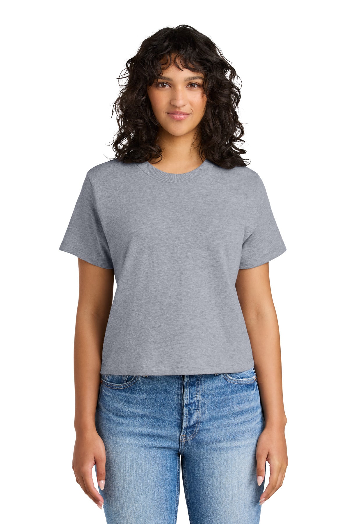 Next Level Apparel Women's Heavyweight Boxy Tee NL7610 - Heather Gray