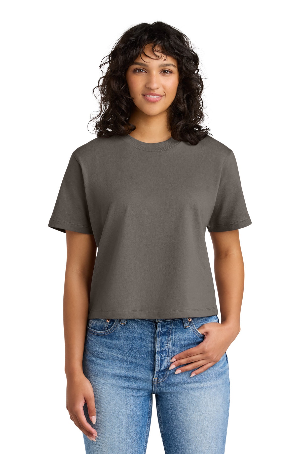 Next Level Apparel Women's Heavyweight Boxy Tee NL7610 - Shiitake