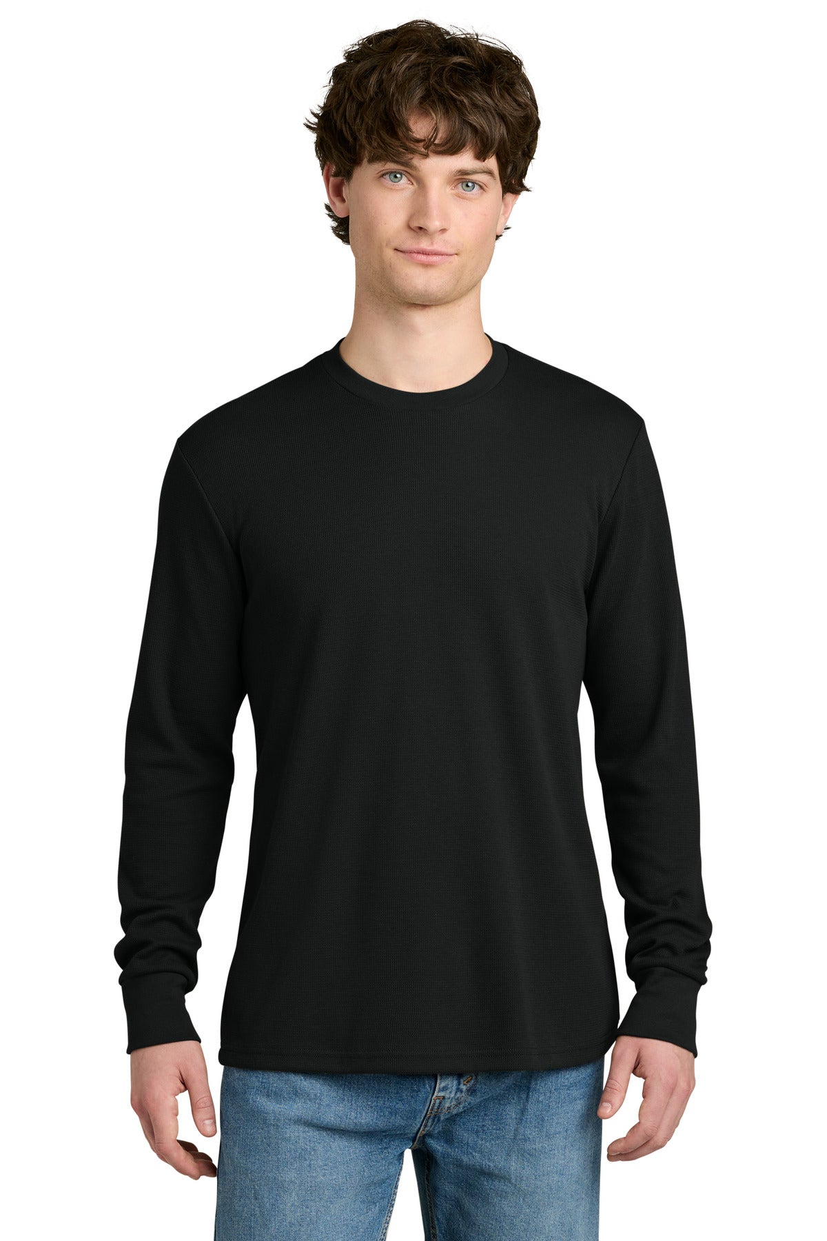 Next Level Apparel Ideal Thermal Long Sleeve Tee NL8211 - Black