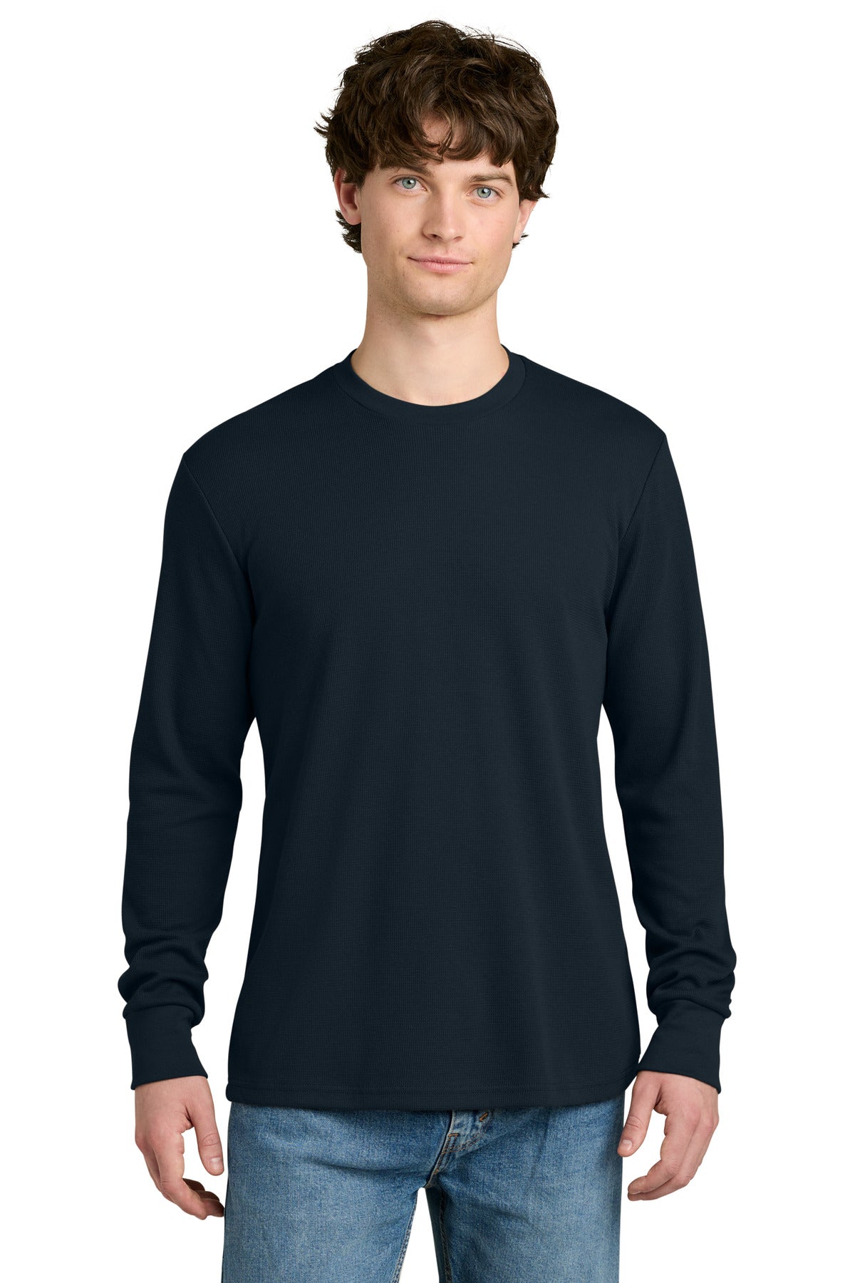 Next Level Apparel Ideal Thermal Long Sleeve Tee NL8211 - Midnight Navy