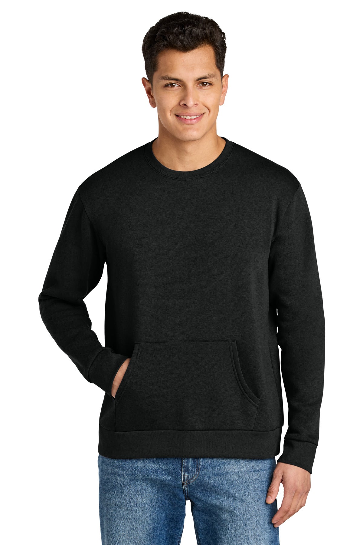 Next Level Apparel Santa Barbara Pocket Sweatshirt NL9001 - Black