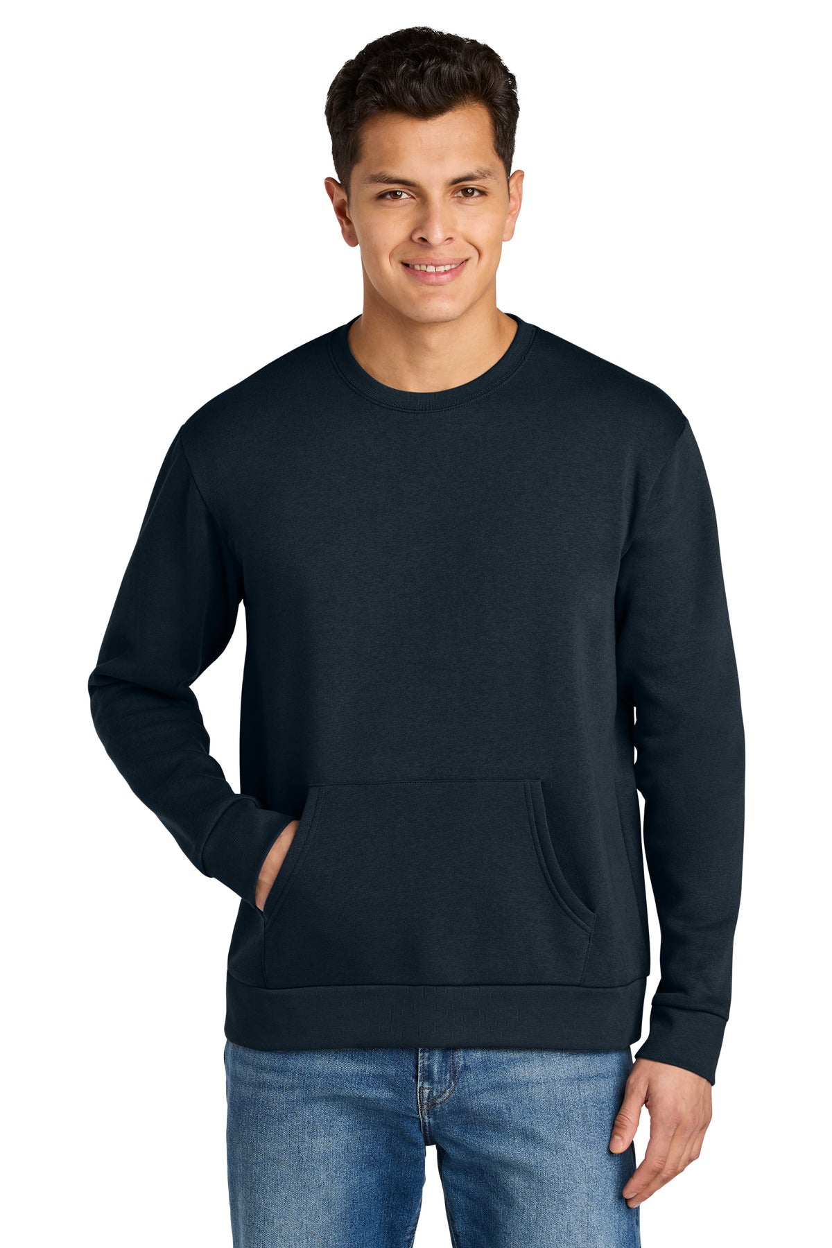 Next Level Apparel Santa Barbara Pocket Sweatshirt NL9001 - Midnight Navy