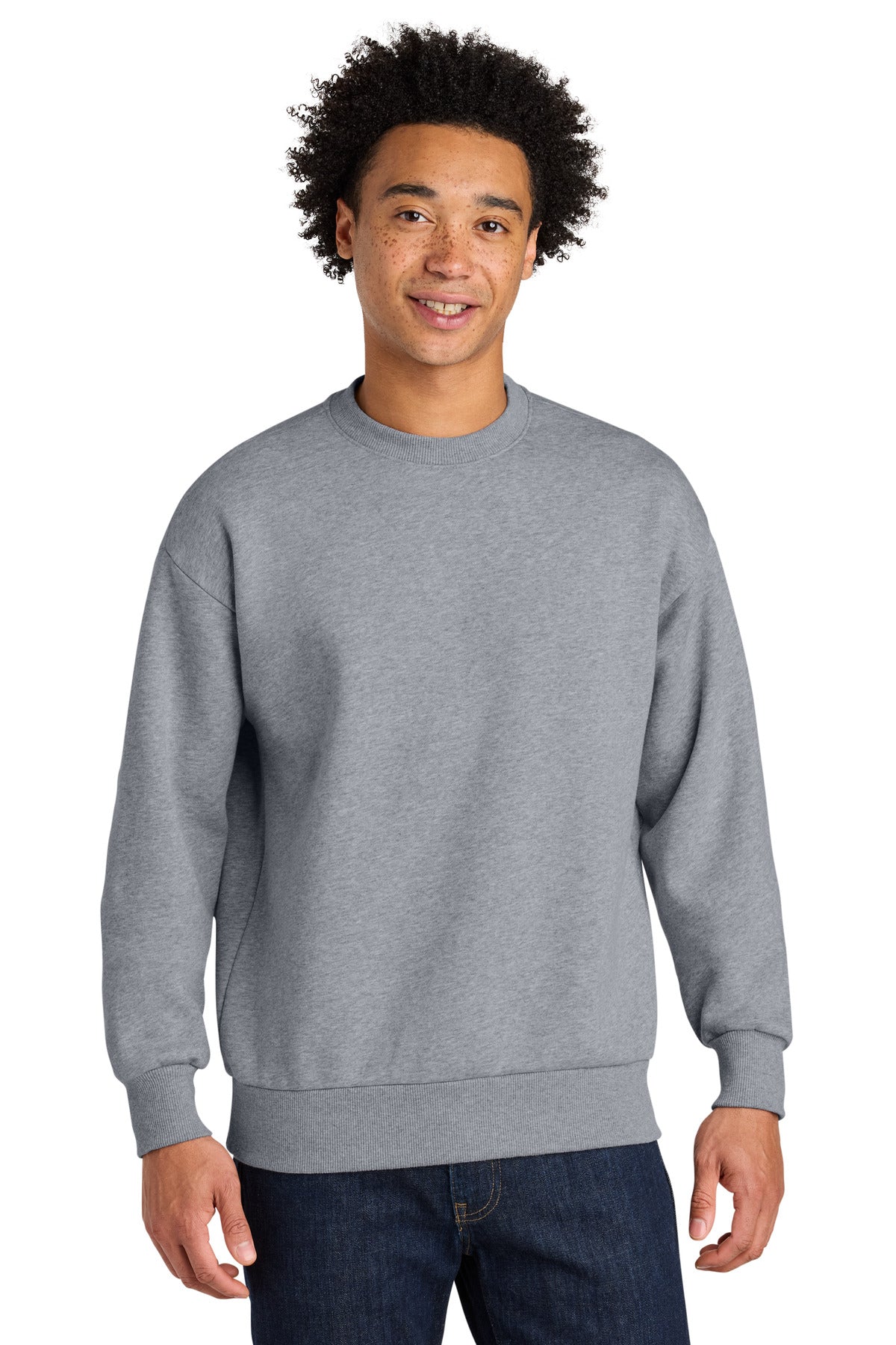 Next Level Apparel Heavyweight Sweatshirt NL9007 - Heather Gray