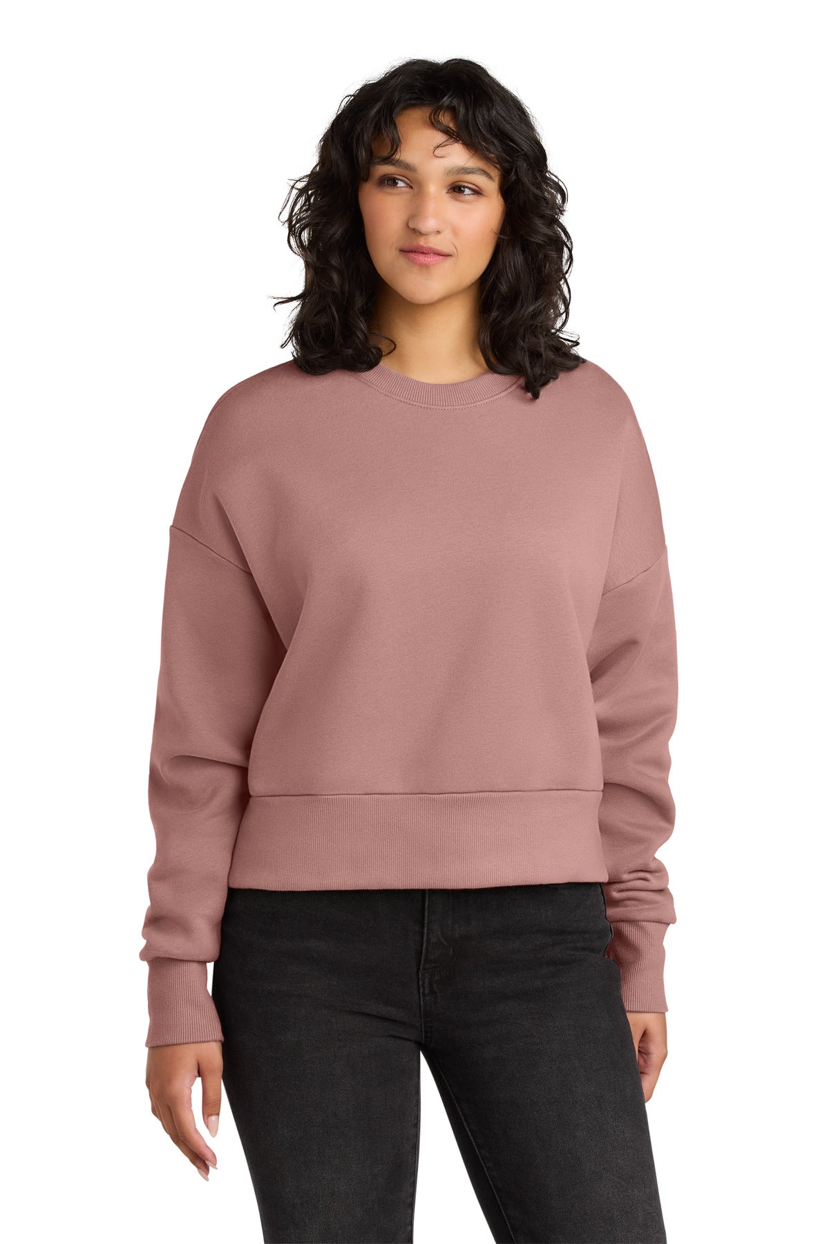Next Level Apparel Women's Heavyweight Sweatshirt NL9087 - Desert Pink