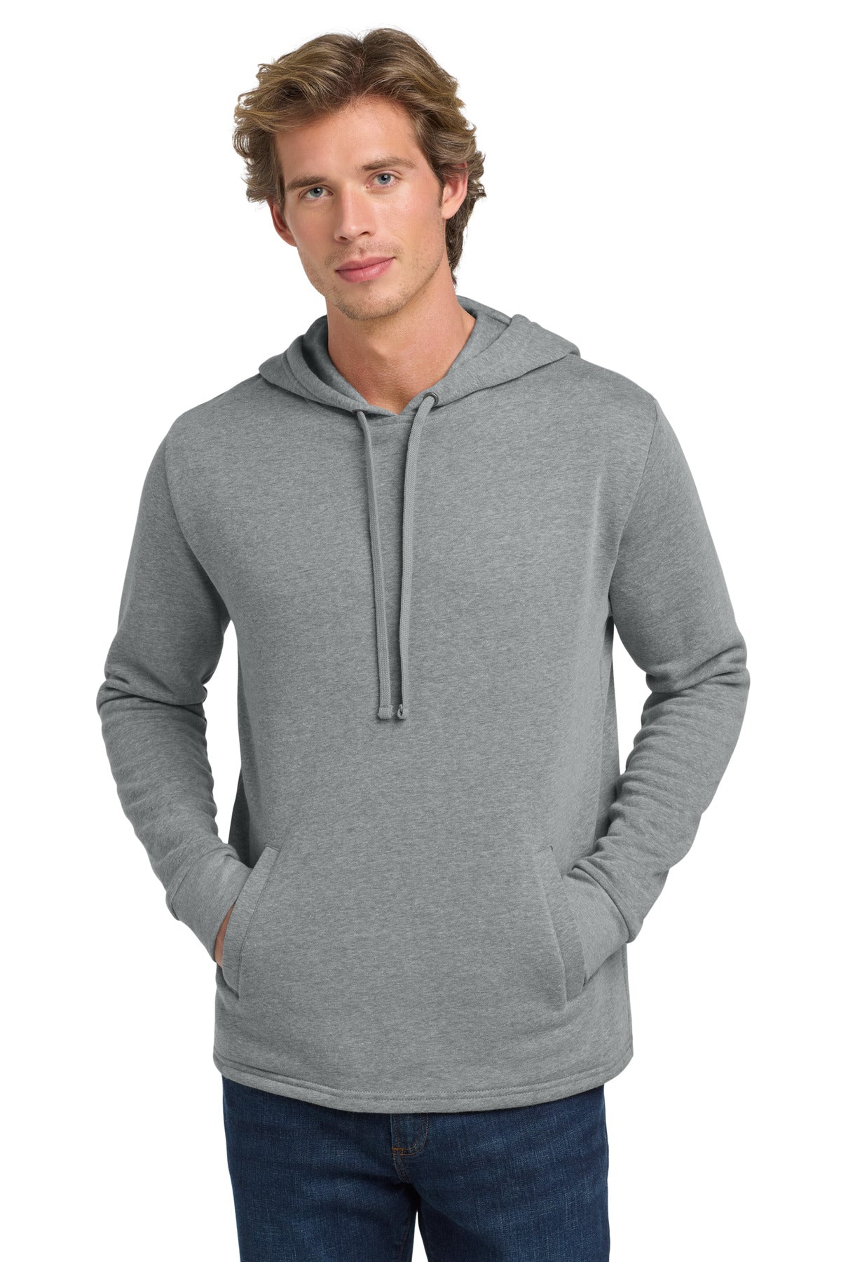 Next Level Apparel  Adult Malibu Pullover Hoodie. NL9300 - Heather Gray