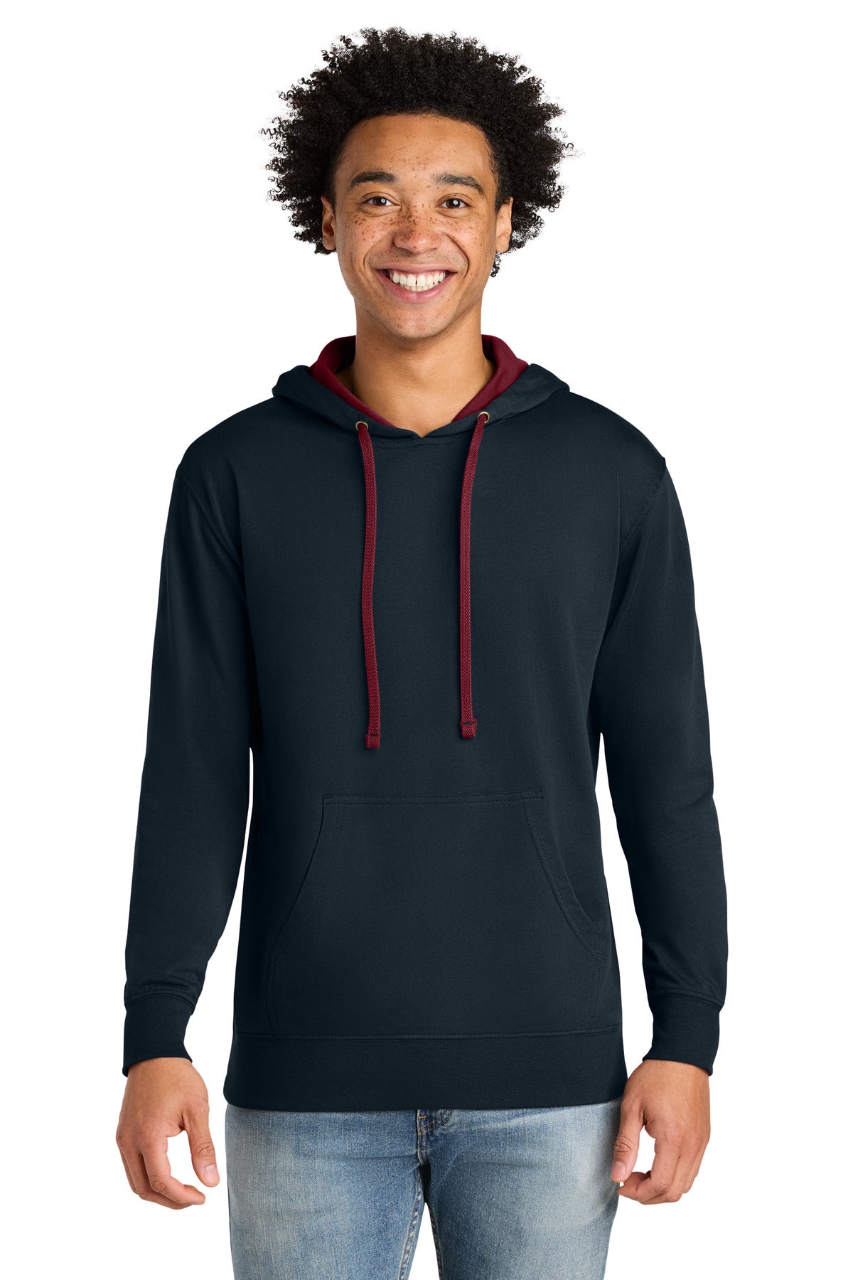 Next Level Apparel Laguna Hoodie NL9301 - Midnight Navy/ Cardinal