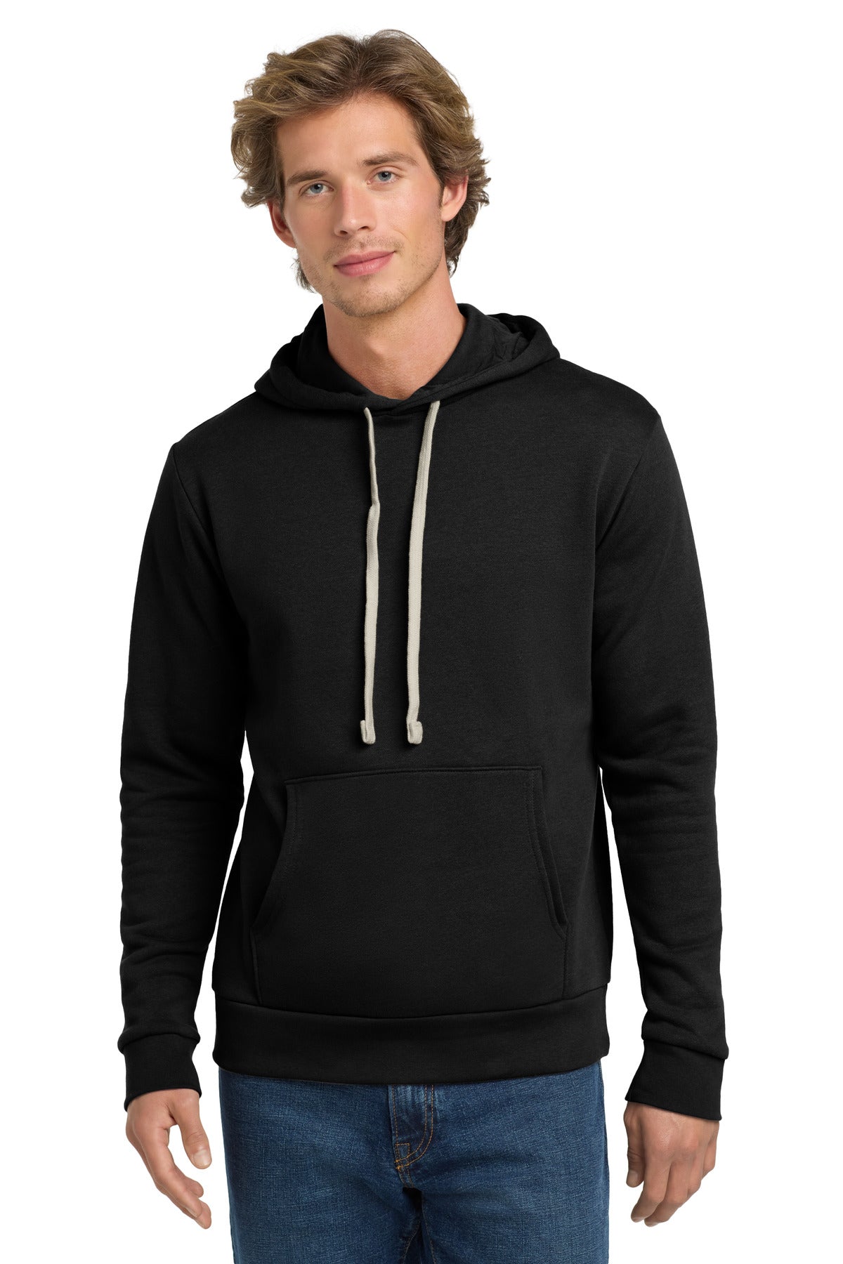 Next Level Apparel   Adult Santa Barbara Pullover Hoodie. NL9303 - Black