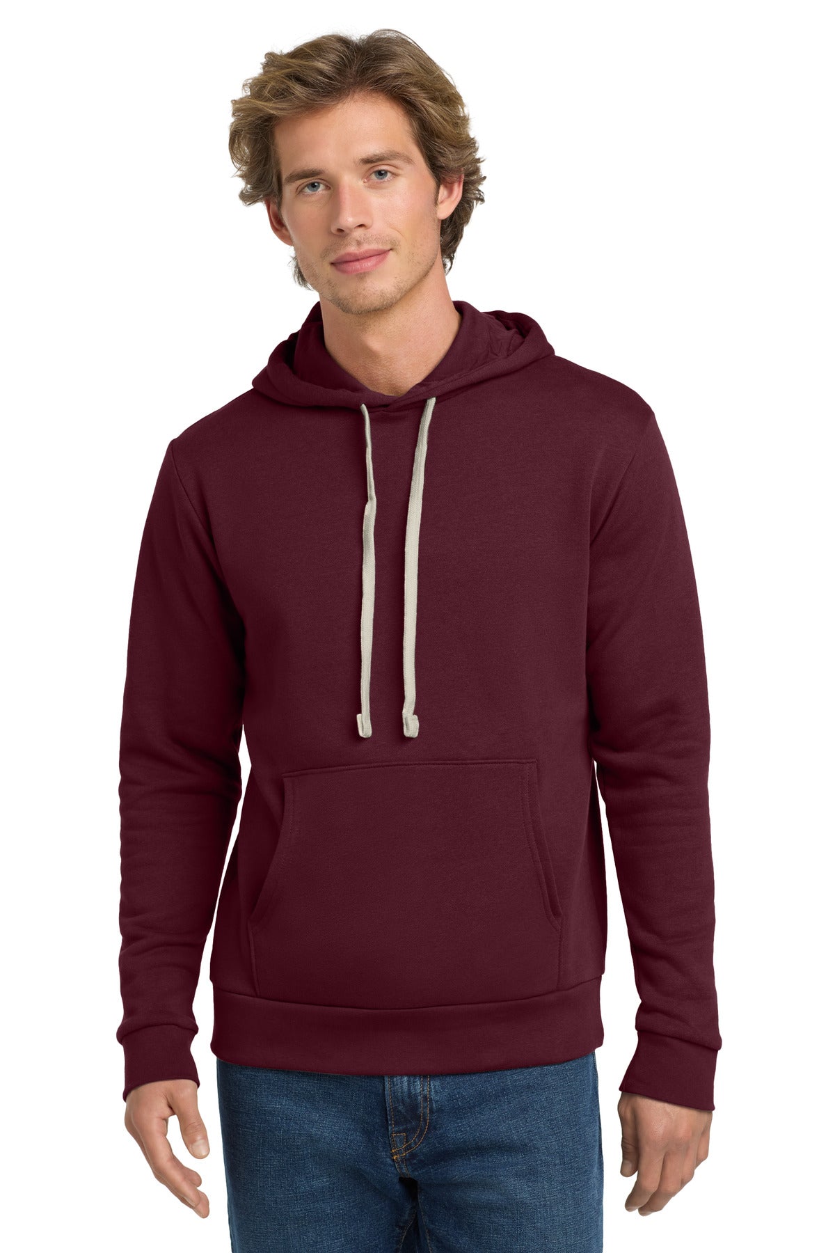 Next Level Apparel   Adult Santa Barbara Pullover Hoodie. NL9303 - Maroon