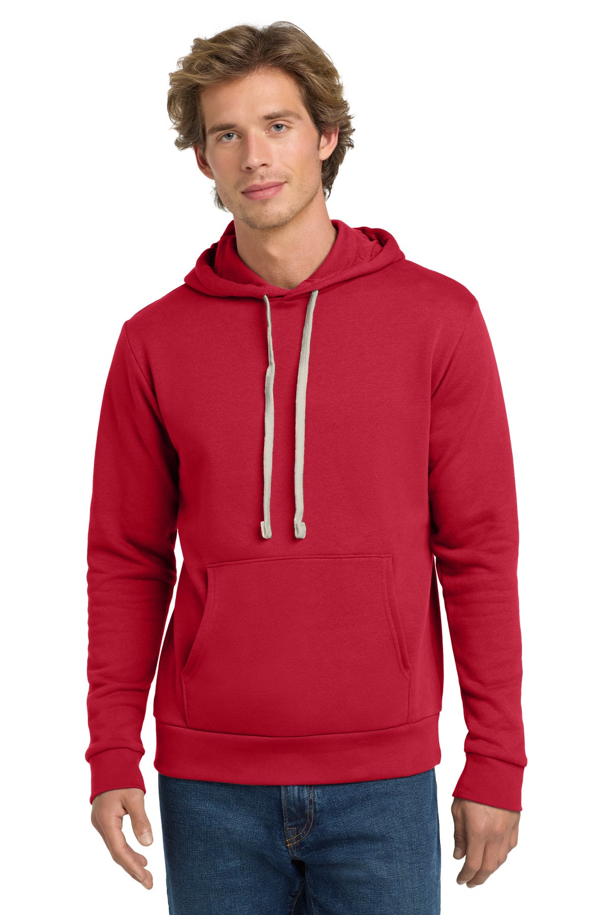Next Level Apparel   Adult Santa Barbara Pullover Hoodie. NL9303 - Red