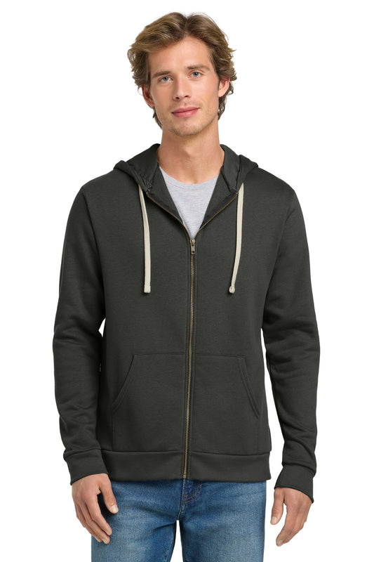 Next Level Apparel Adult Santa Barbara Zip Hoodie. NL9602 - Heavy Metal