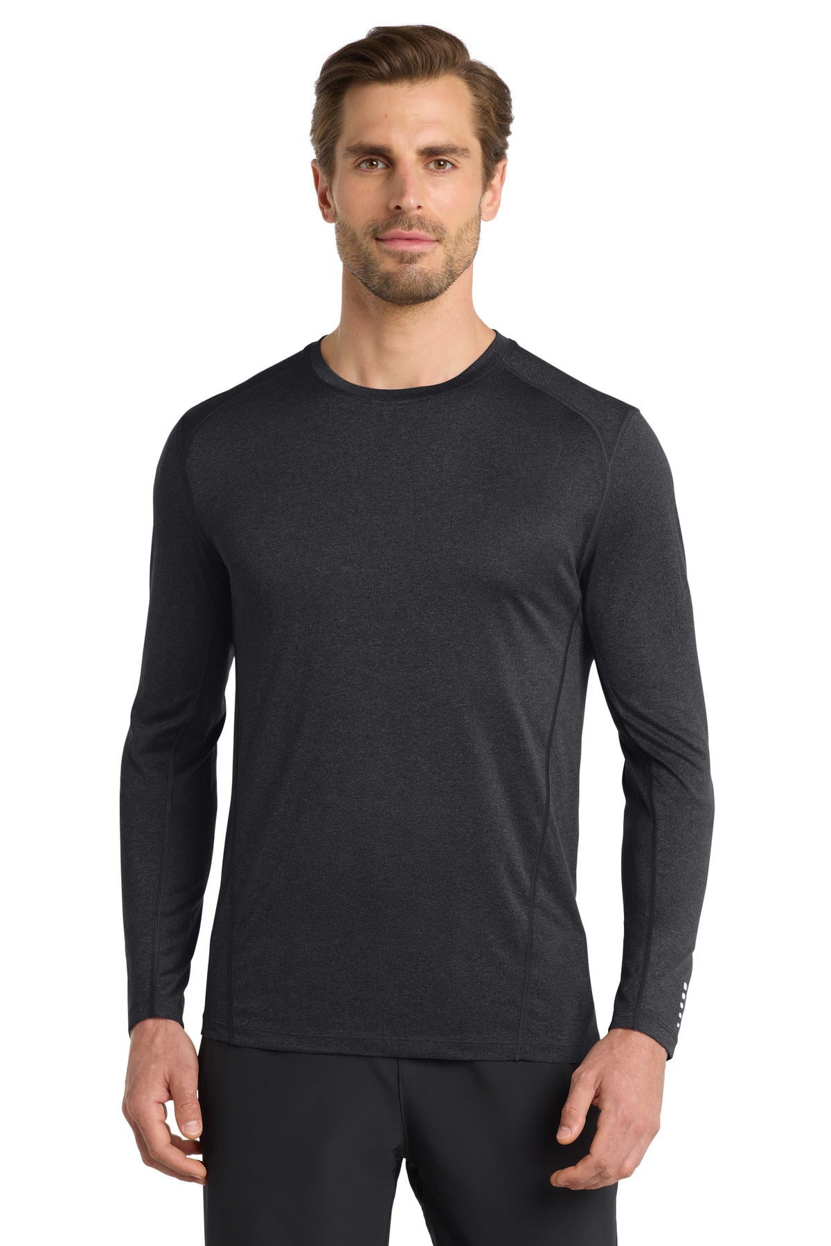 OGIO Long Sleeve Pulse Crew. OE321 - Blacktop