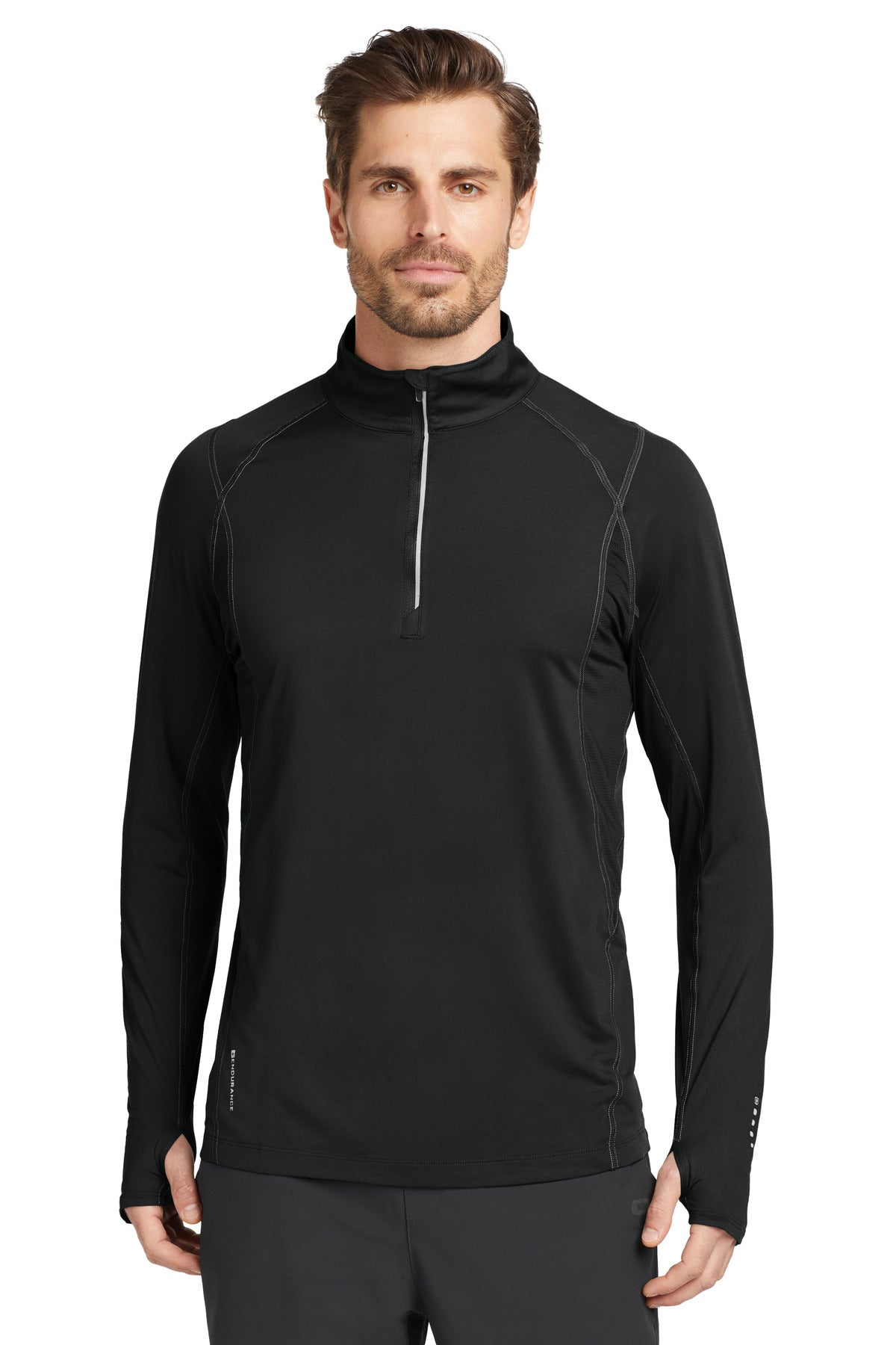 OGIO Nexus 1/4-Zip Pullover. OE335 - Blacktop