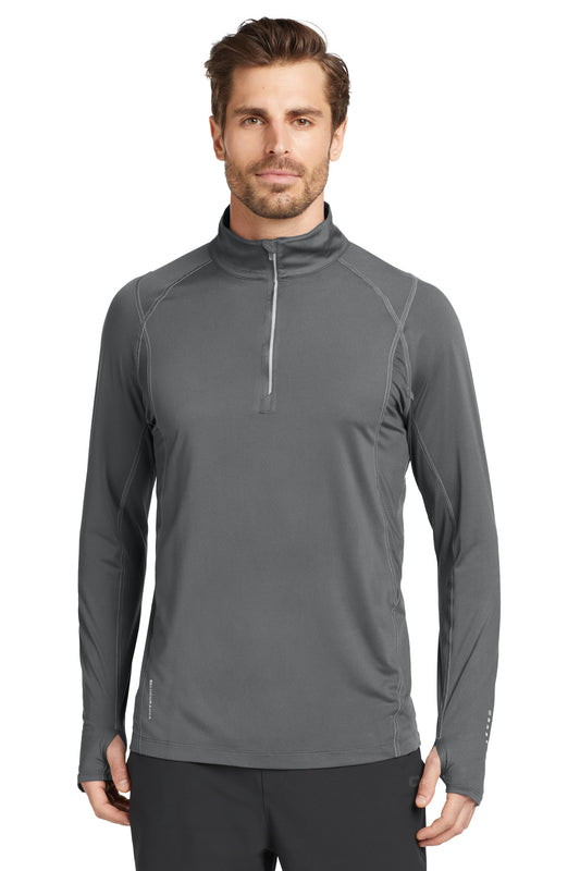 OGIO Nexus 1/4-Zip Pullover. OE335 - Gear Grey