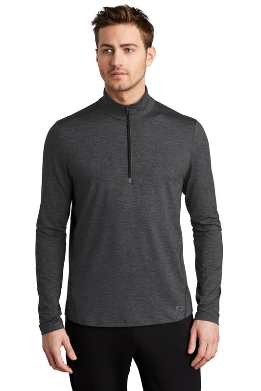 OGIO  Force 1/4-Zip OE341 - Blacktop Heather
