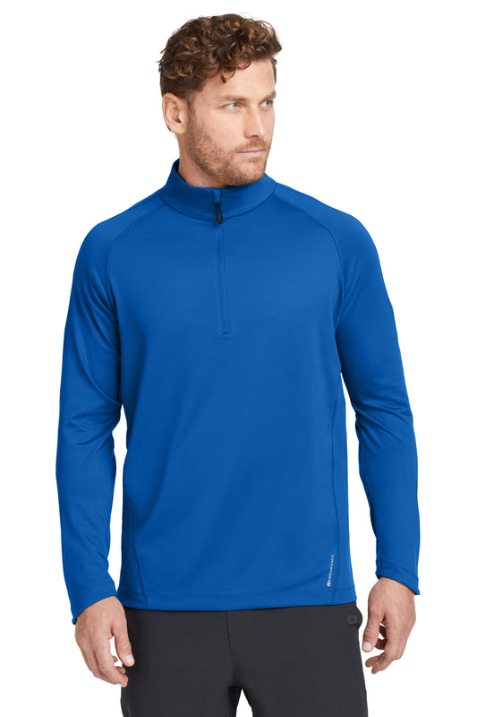 OGIO Radius 1/4-Zip. OE550 - Electric Blue