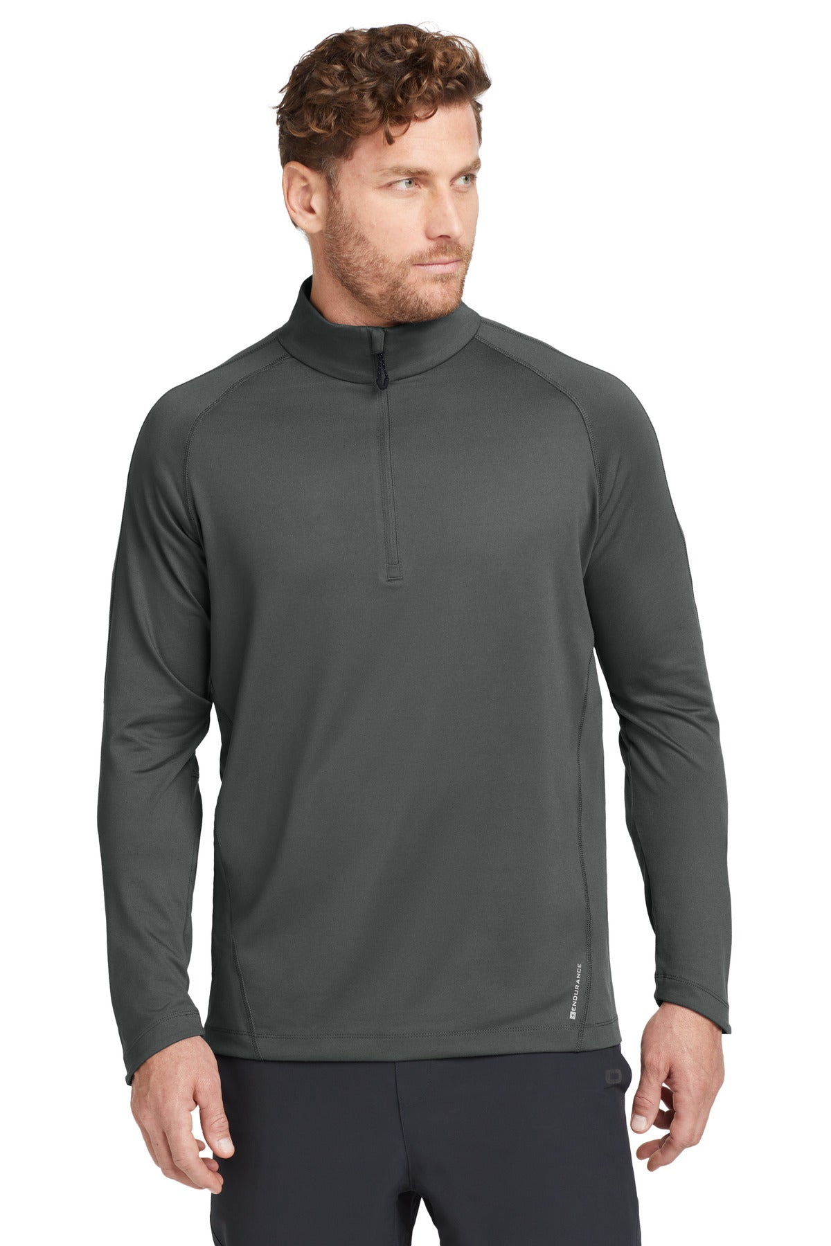 OGIO Radius 1/4-Zip. OE550 - Gear Grey
