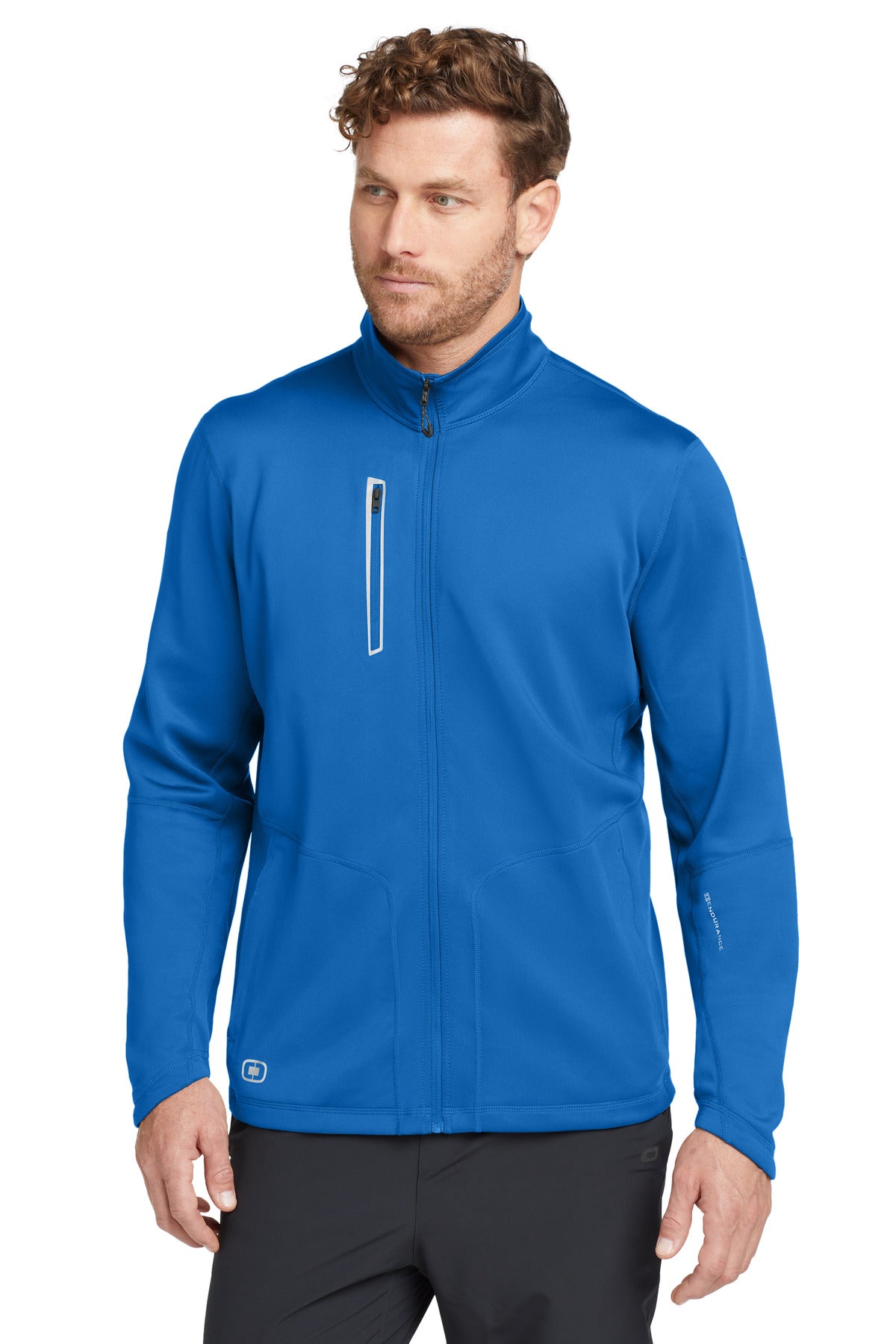 OGIO Fulcrum Full-Zip. OE700 - Electric Blue