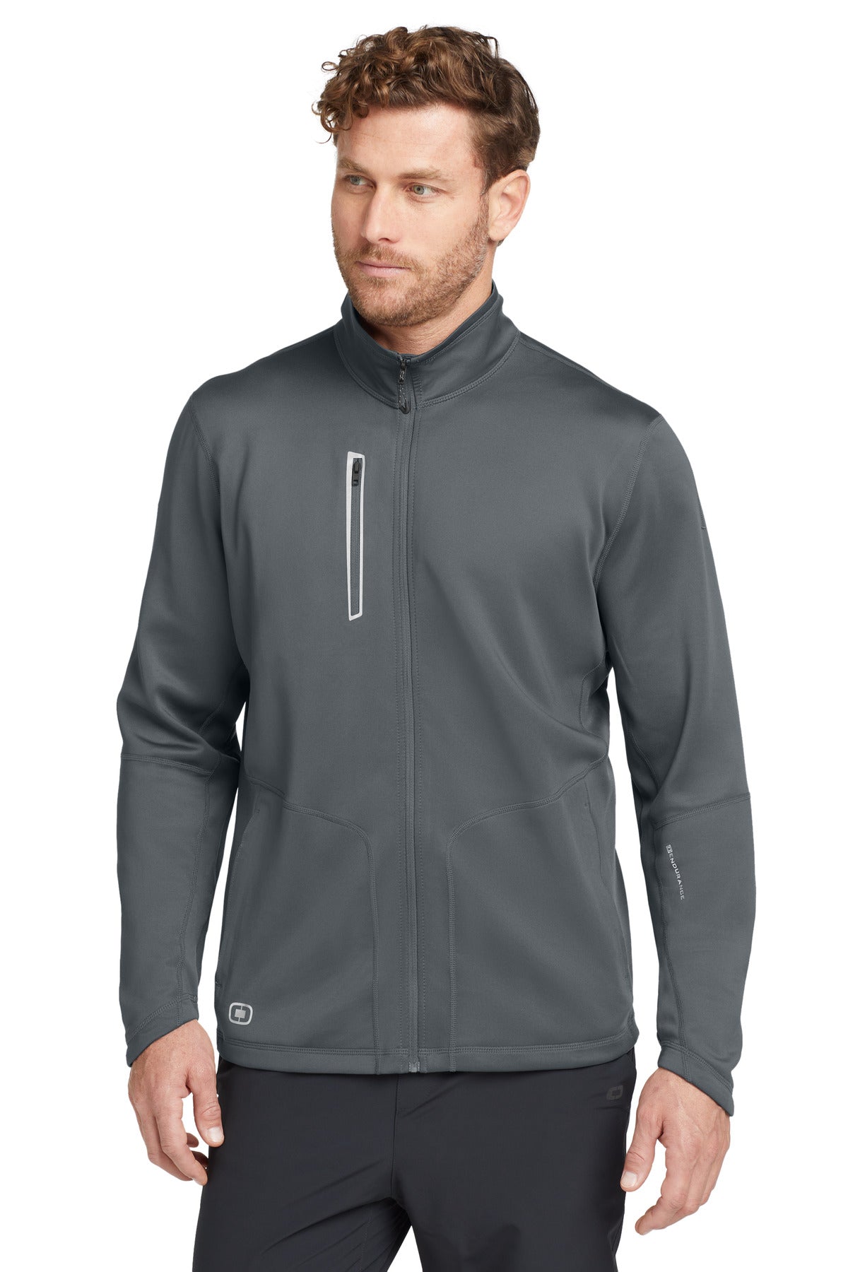 OGIO Fulcrum Full-Zip. OE700 - Gear Grey