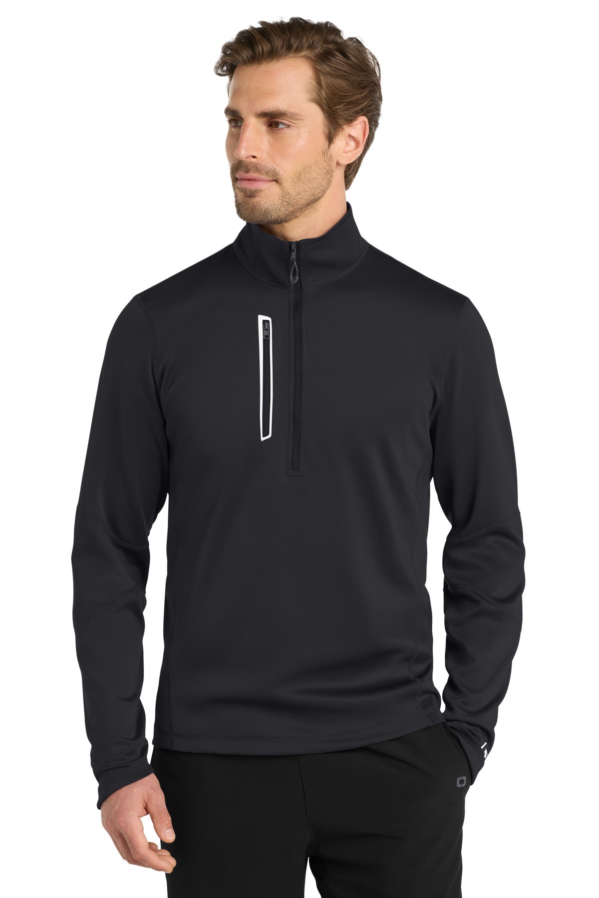 OGIO Fulcrum 1/4-Zip. OE701 - Blacktop