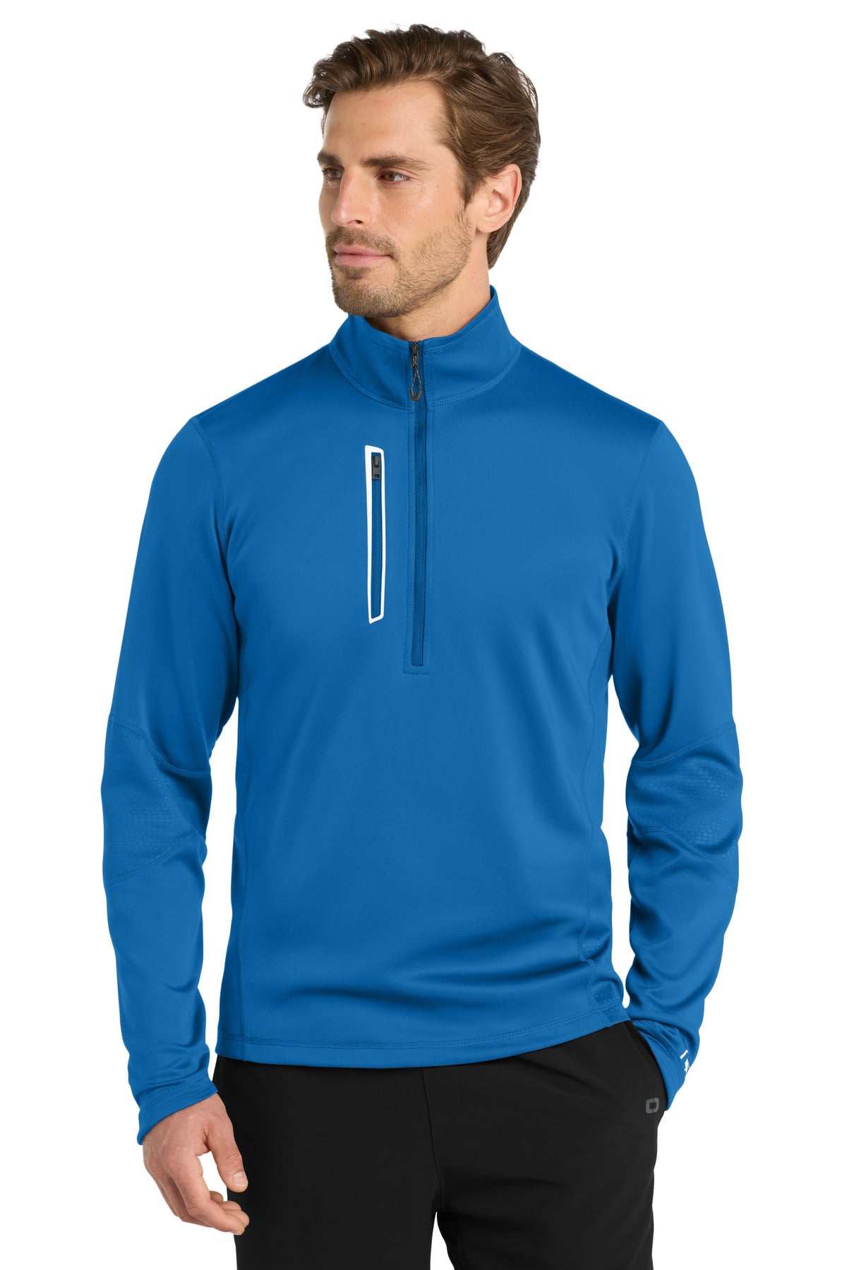 OGIO Fulcrum 1/4-Zip. OE701 - Electric Blue