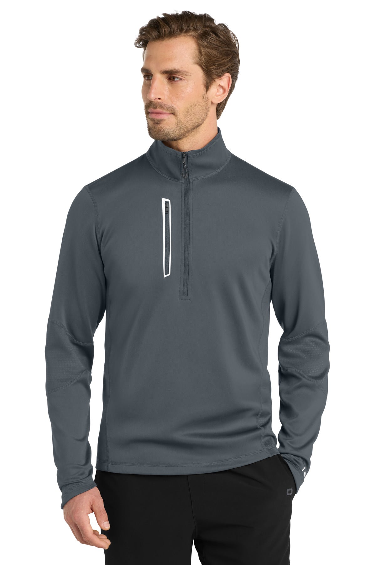 OGIO Fulcrum 1/4-Zip. OE701 - Gear Grey