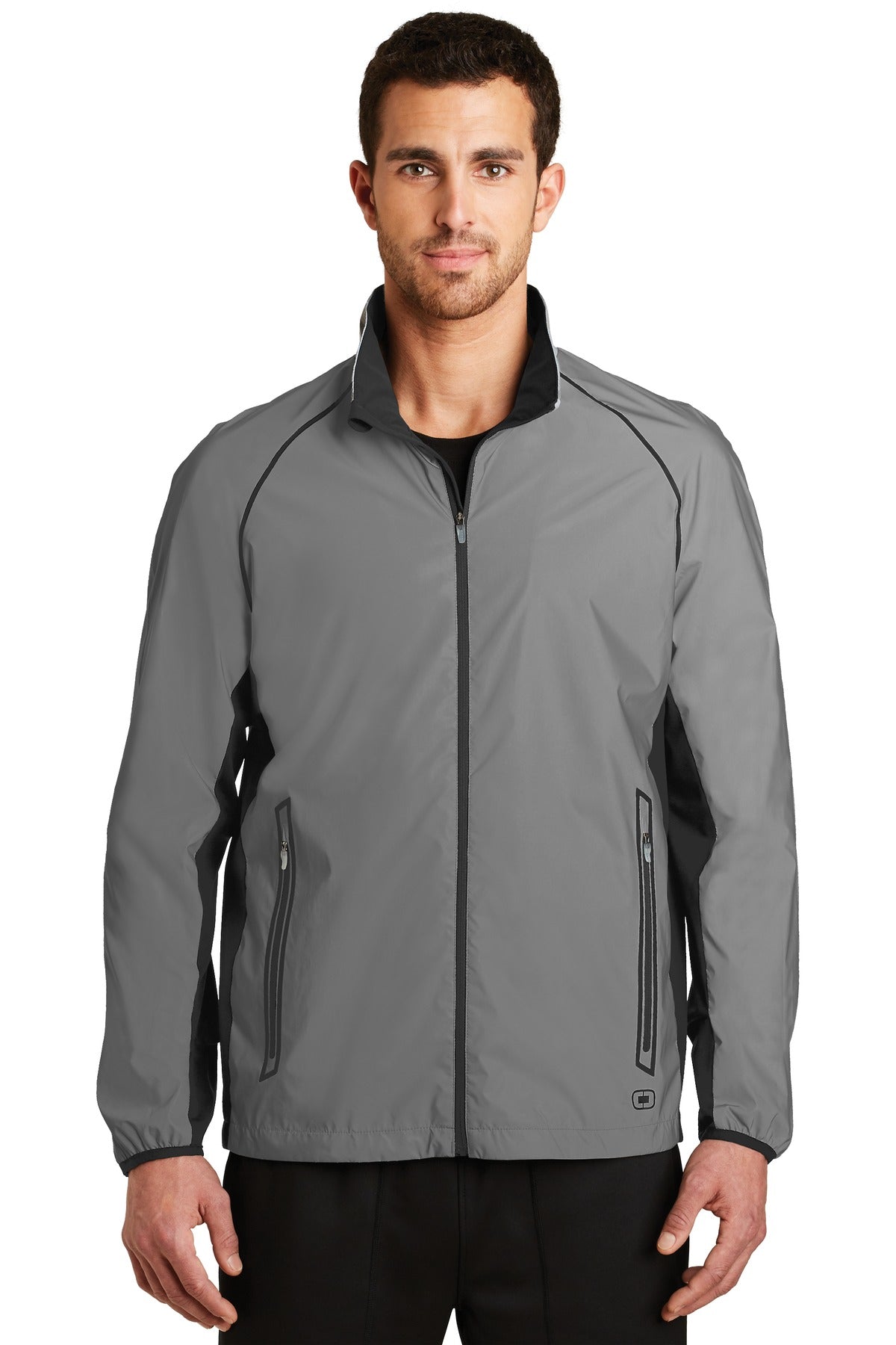 OGIO Flash Jacket. OE711 - Reflective/ Blacktop