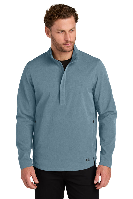 OGIO Aspect 1/2-Zip Pullover OG1003 - Blue Mist