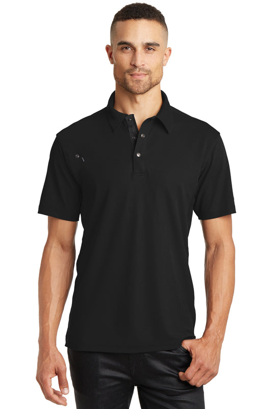 OGIO - Accelerator Polo. OG102 - Blacktop/ Blacktop