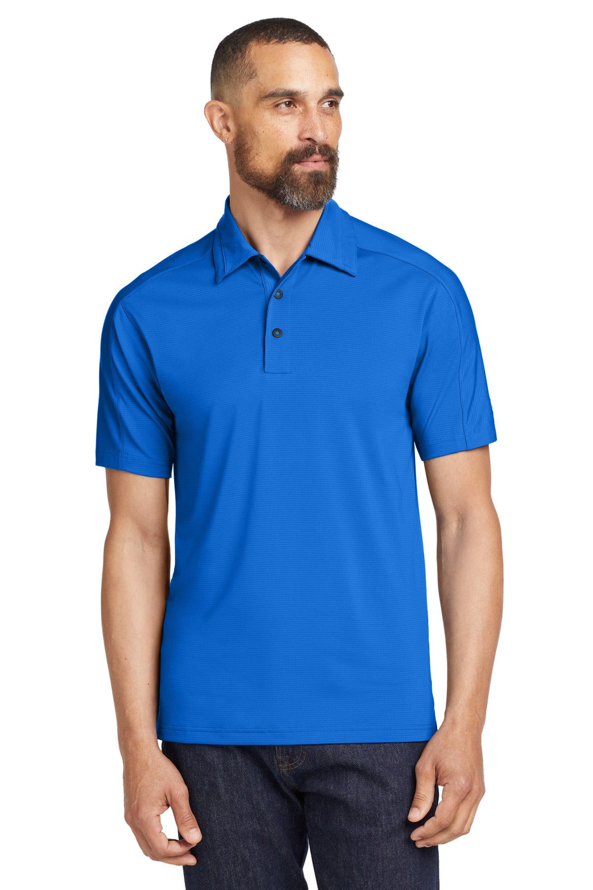 OGIO Linear Polo. OG1030 - Electric Blue