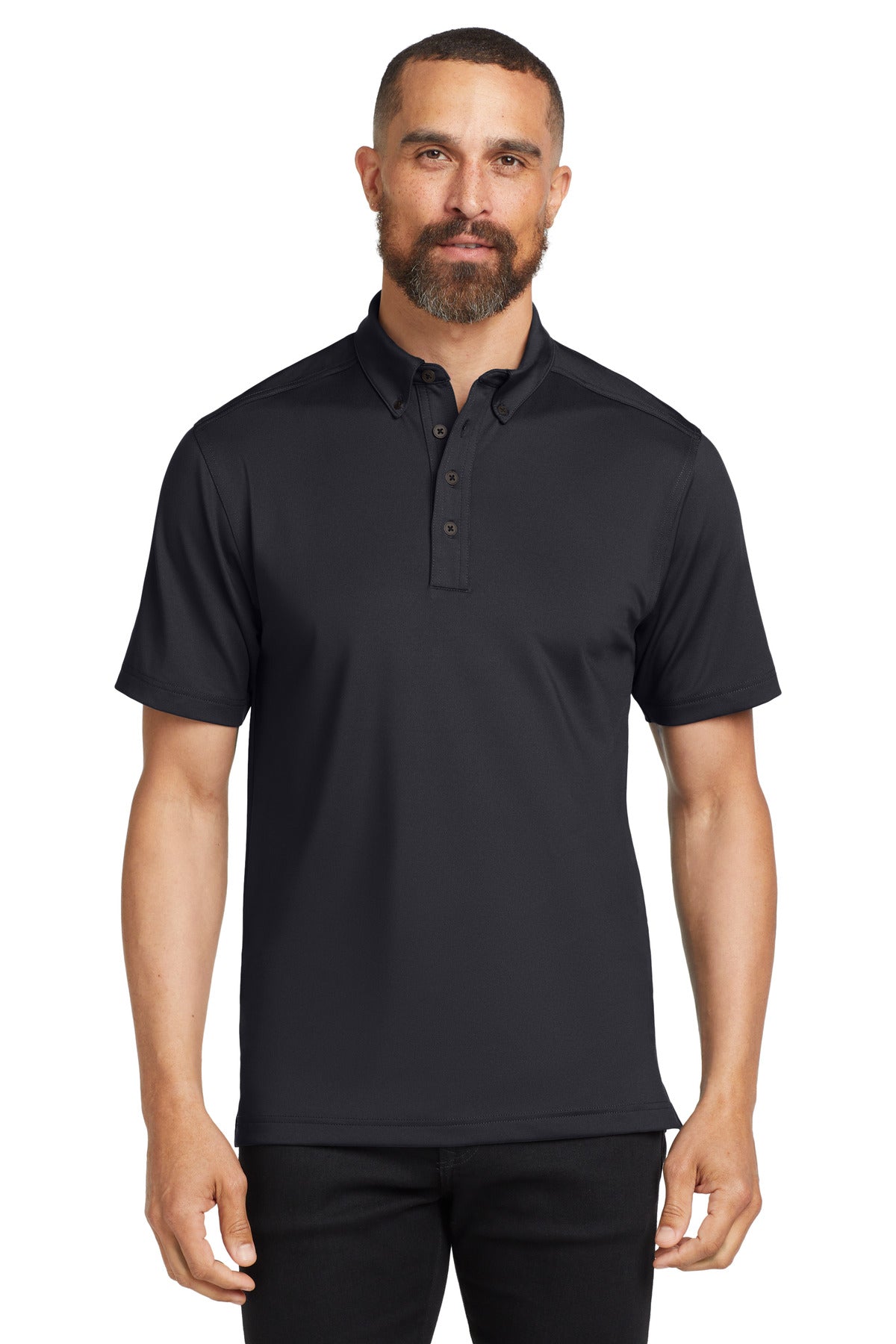 OGIO Gauge Polo. OG122 - Blacktop