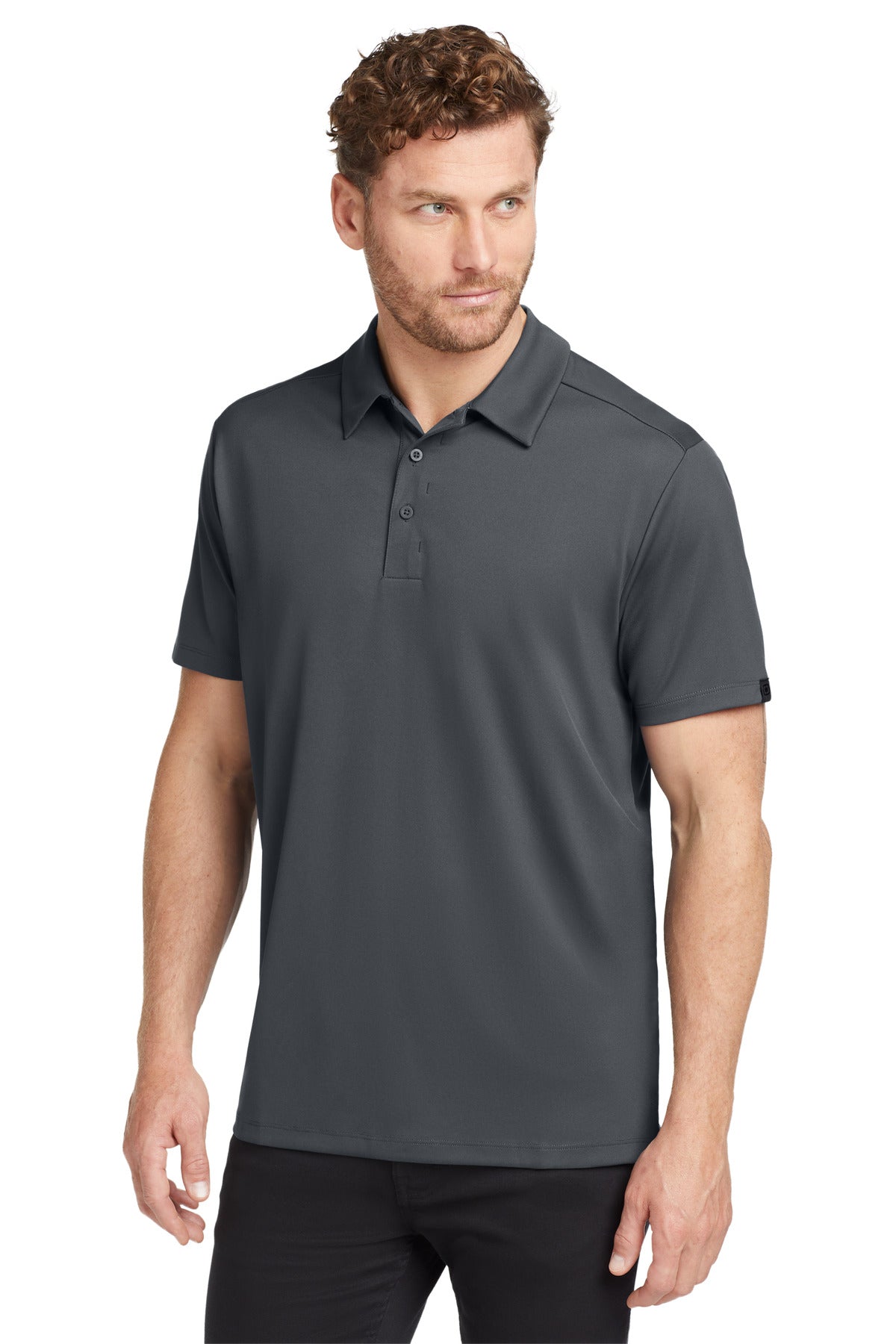 OGIO Framework Polo. OG125 - Diesel Grey
