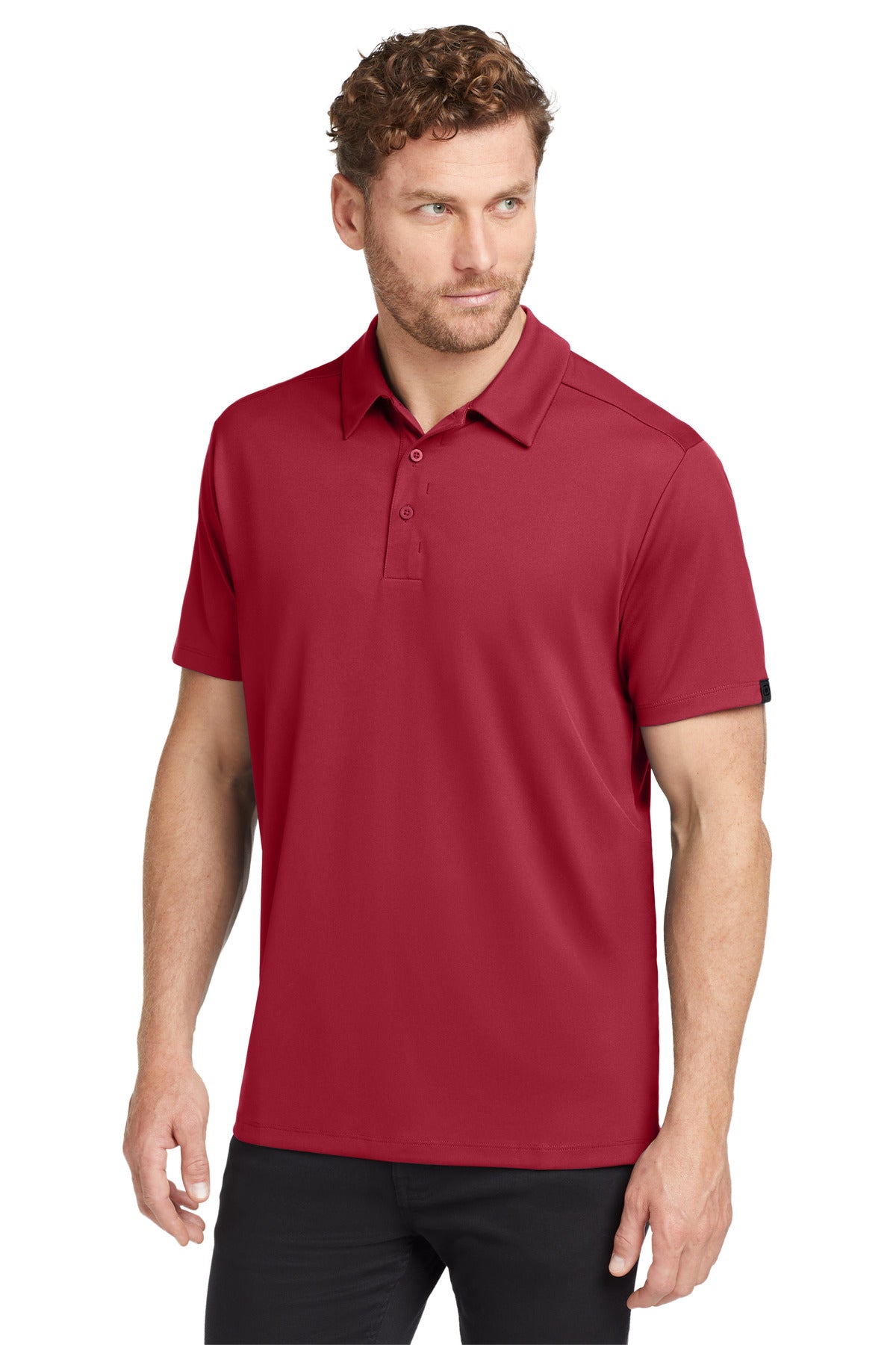 OGIO Framework Polo. OG125 - Signal Red
