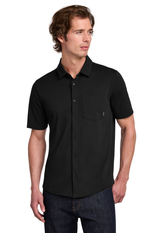 OGIO Extend Short Sleeve Button-Up OG160 - Blacktop